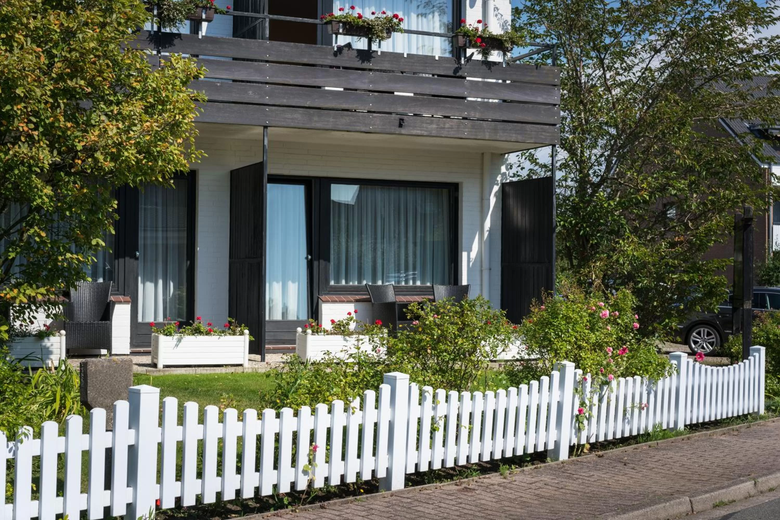 Property building in Das Frühstückshotel Büsum