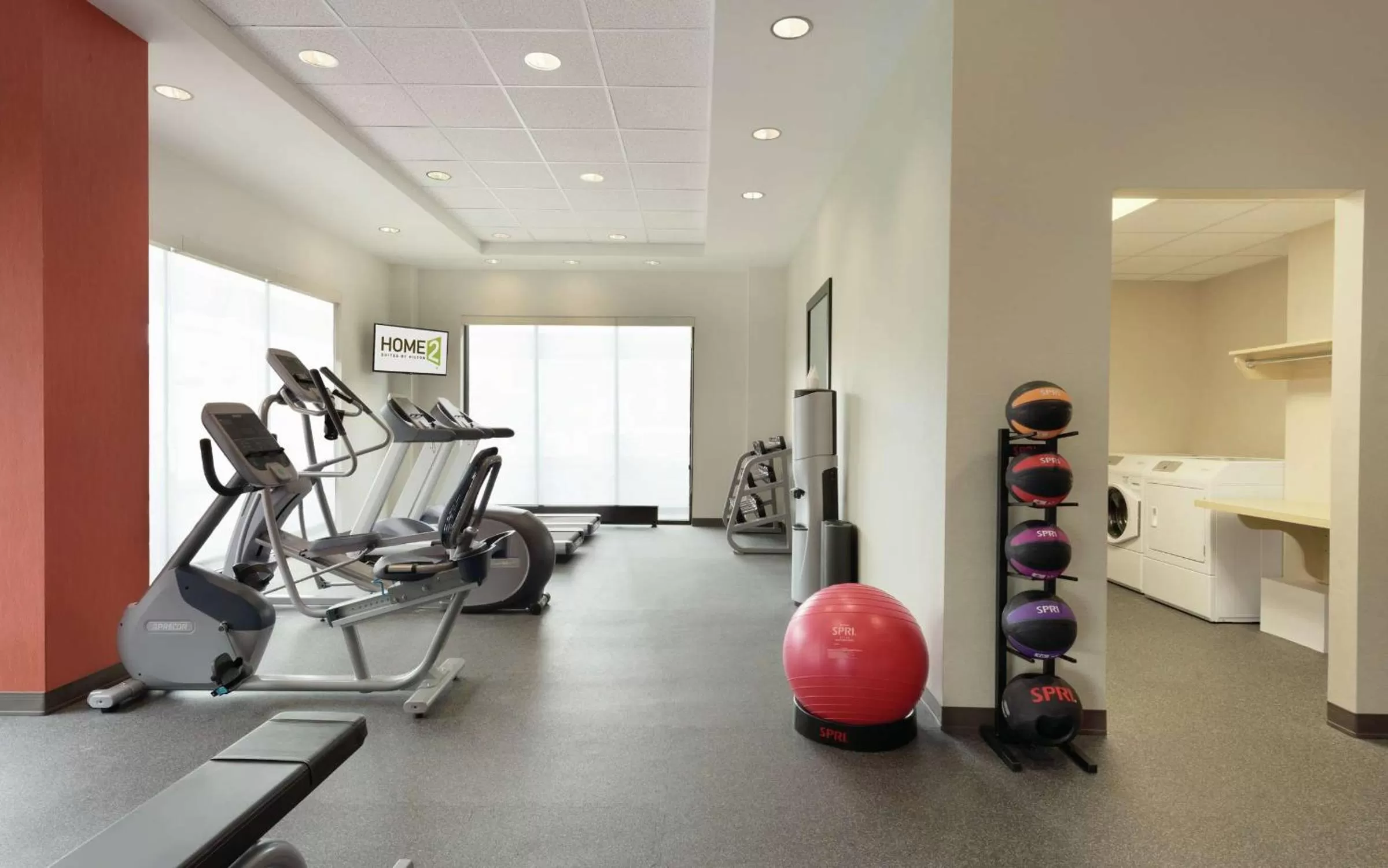 Fitness centre/facilities in Home2 Suites By Hilton La Crosse