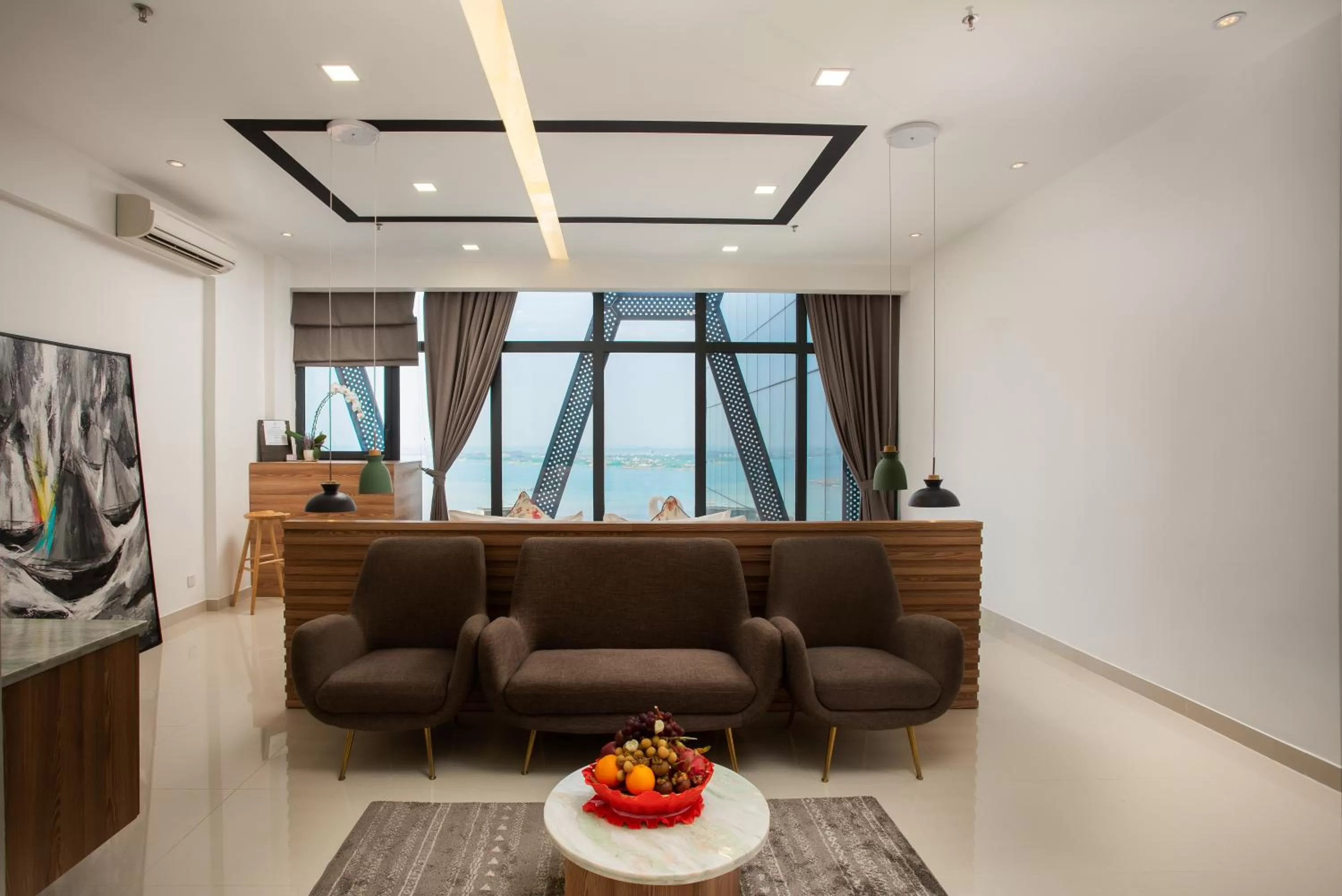 Living room in The Snowbell Hotel & Spa at The Bridge