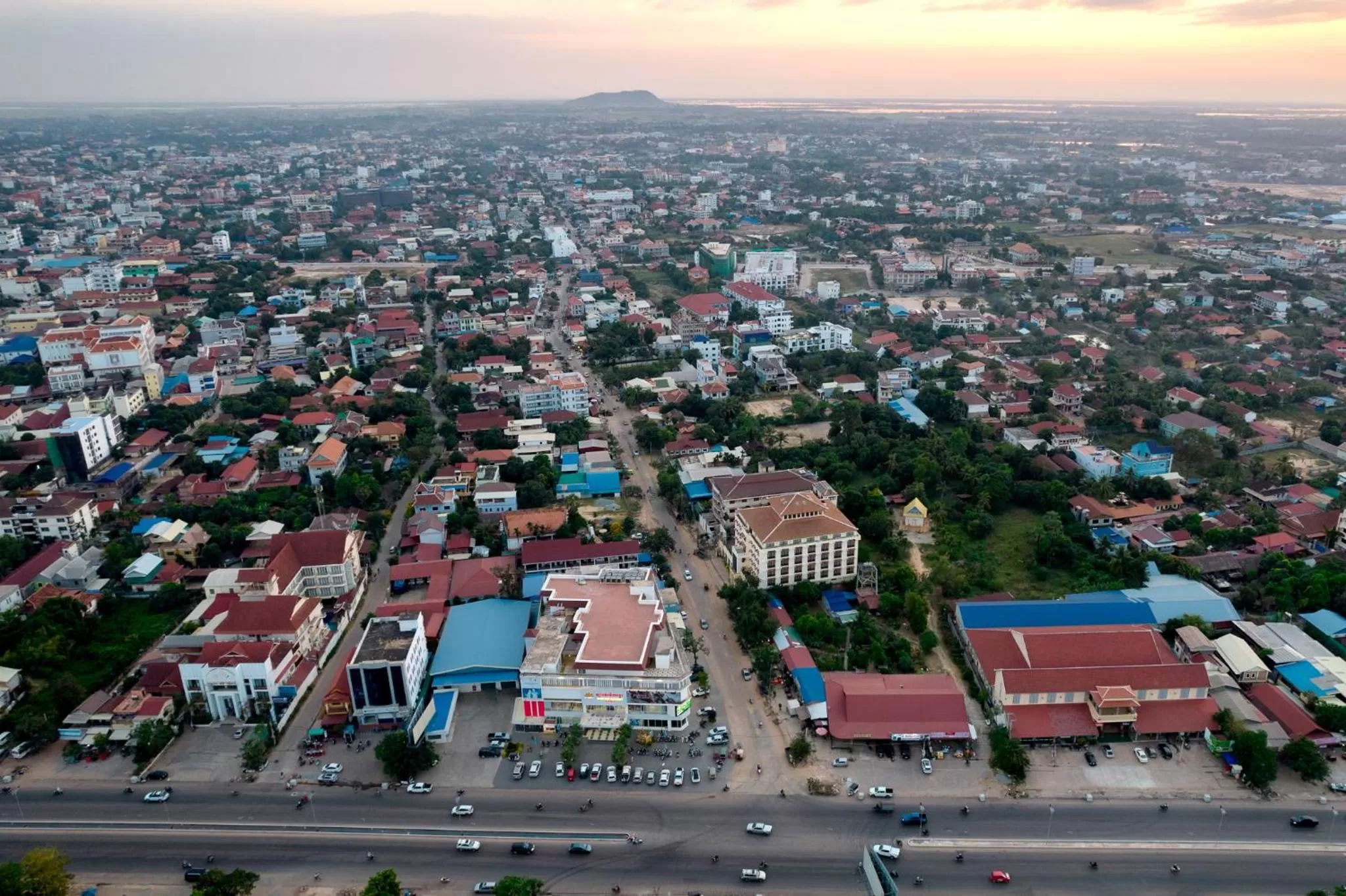 View (from property/room), Bird's-eye View in Angkor H Villa