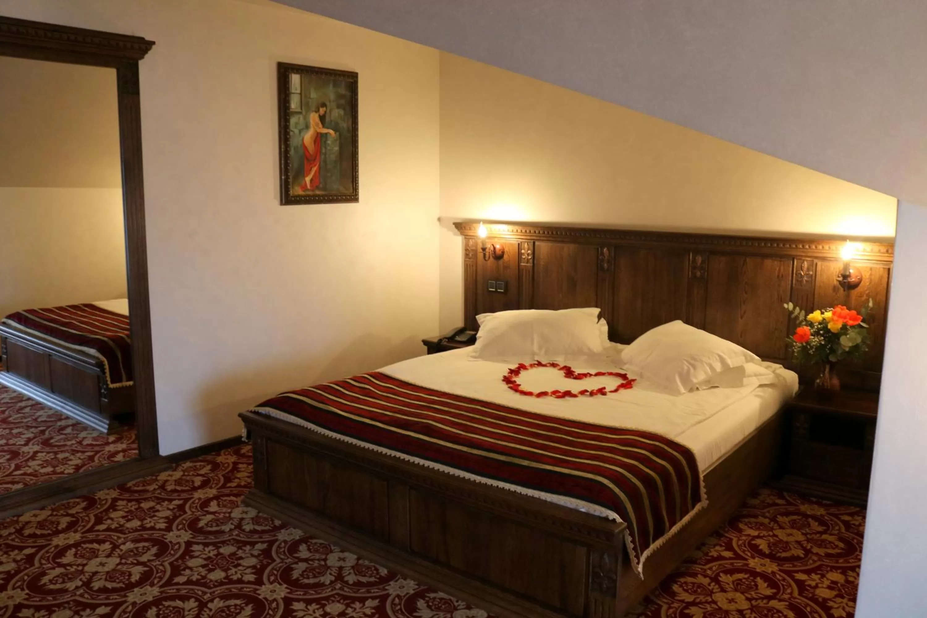 Bed in Castel Transilvania