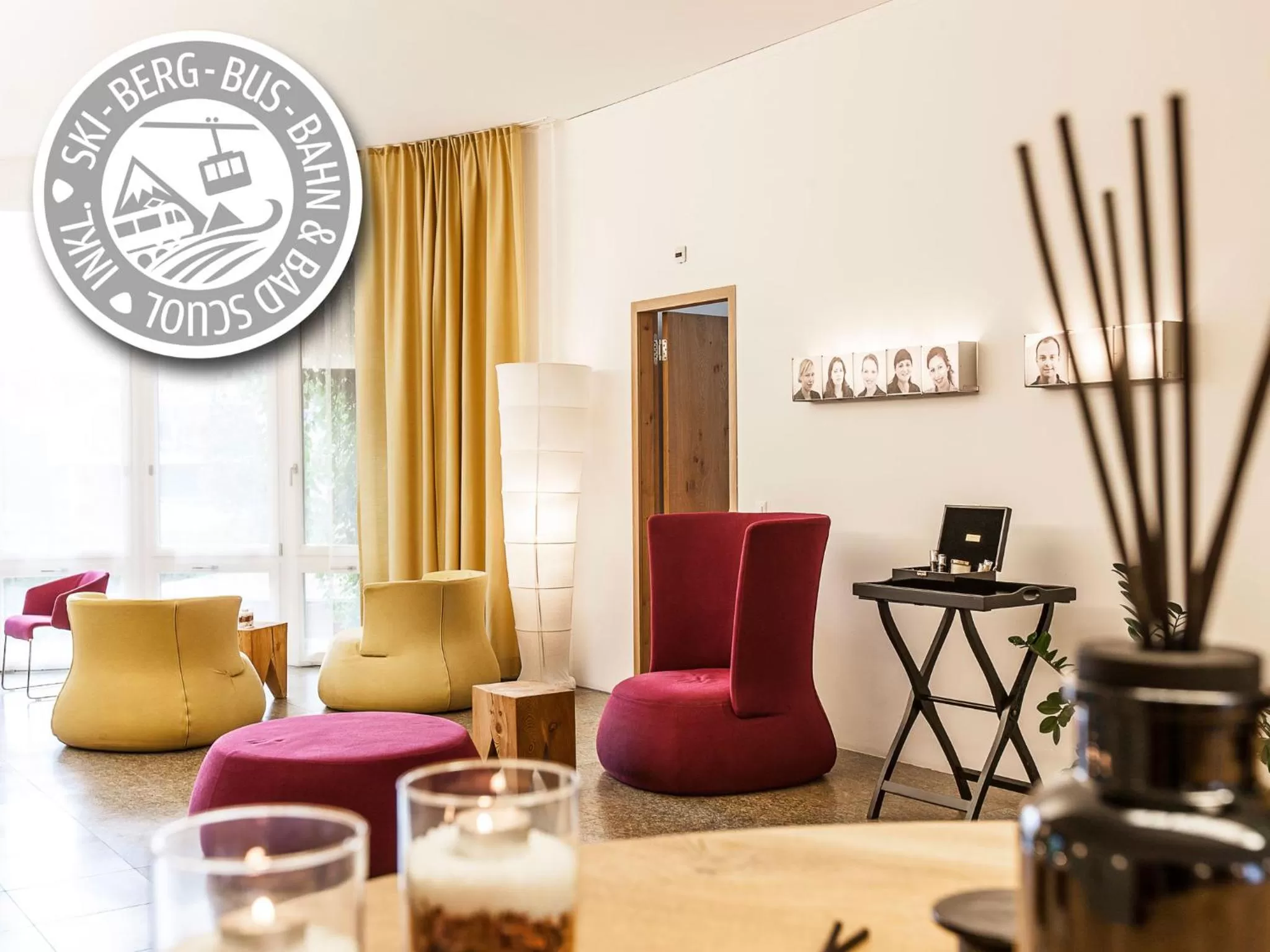 Spa and wellness centre/facilities, Seating Area in Hotel Belvedere Scuol