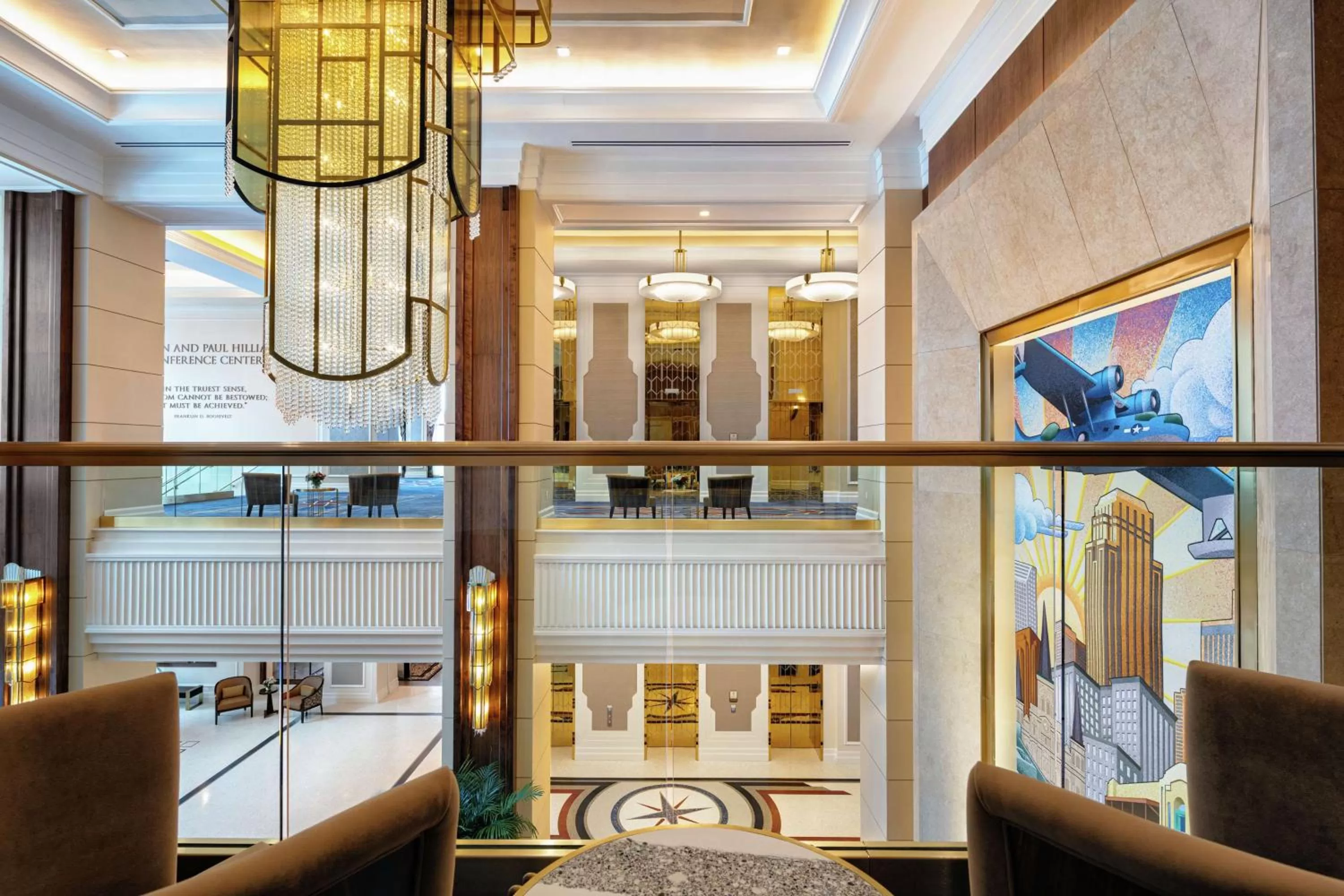Lobby or reception in The Higgins Hotel New Orleans, Curio Collection by Hilton