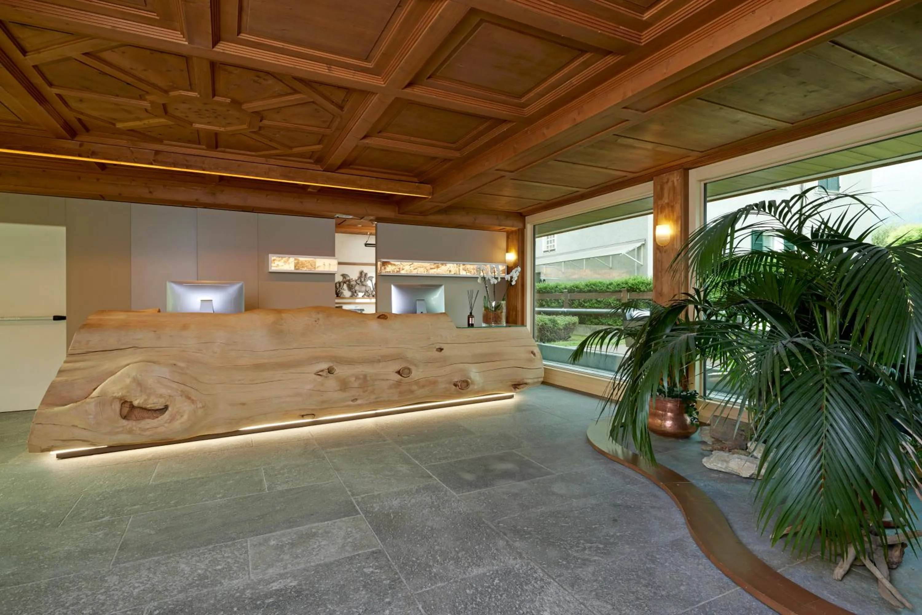 Lobby or reception in Hotel Rezia