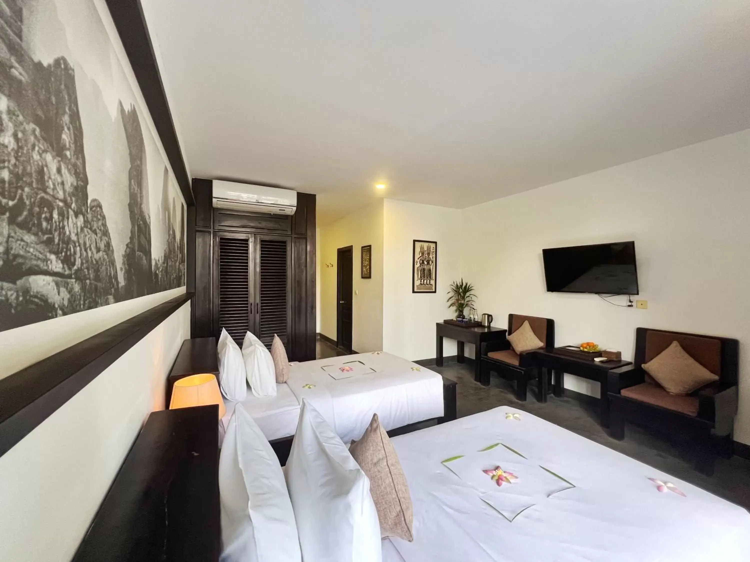 Deluxe Twin Pool View with Balcony - single occupancy in The Bliss Angkor Deluxe Twin Pool View with Balcony - single occupancy in The Bliss Angkor