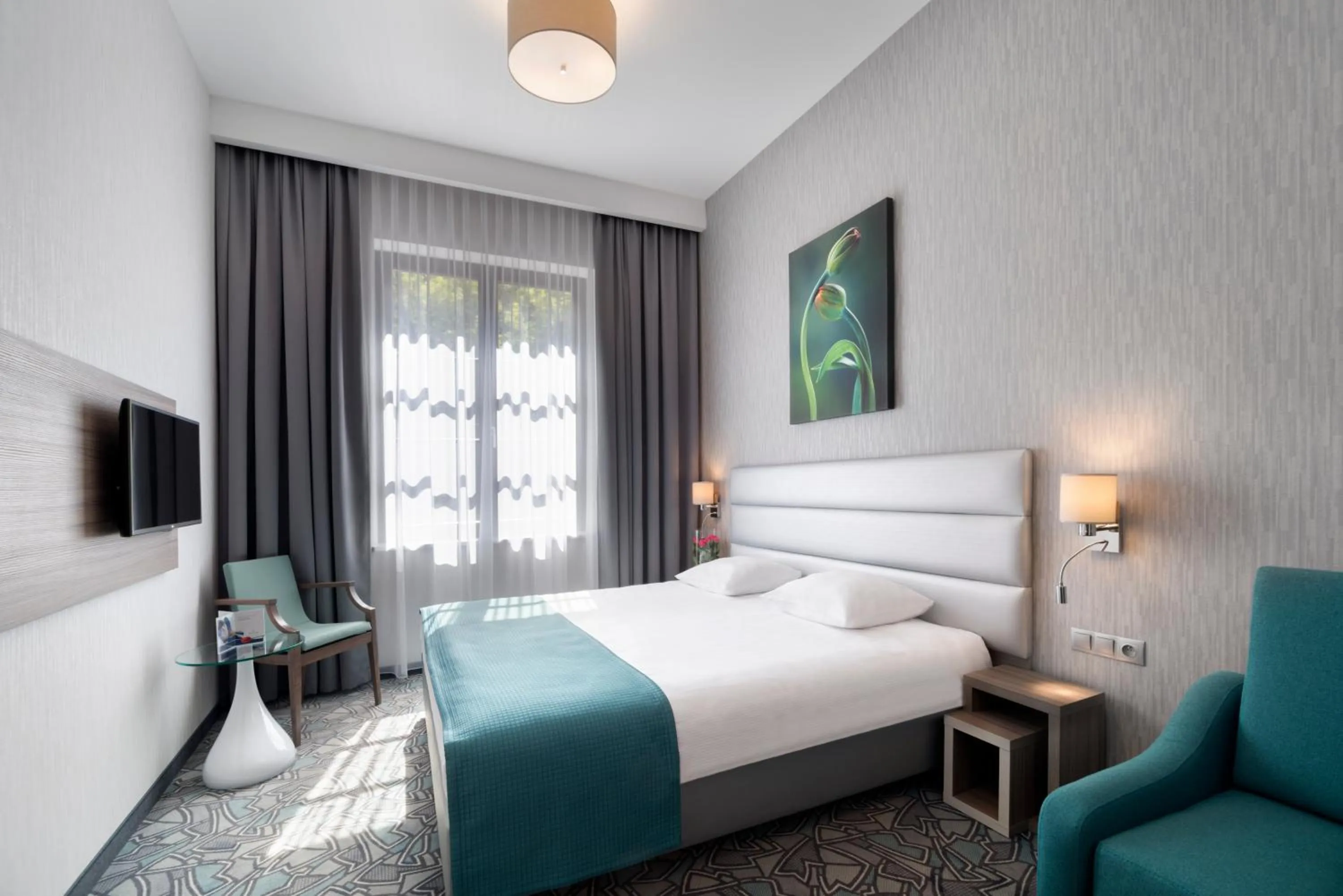 Bed in Golden Tulip Krakow Kazimierz