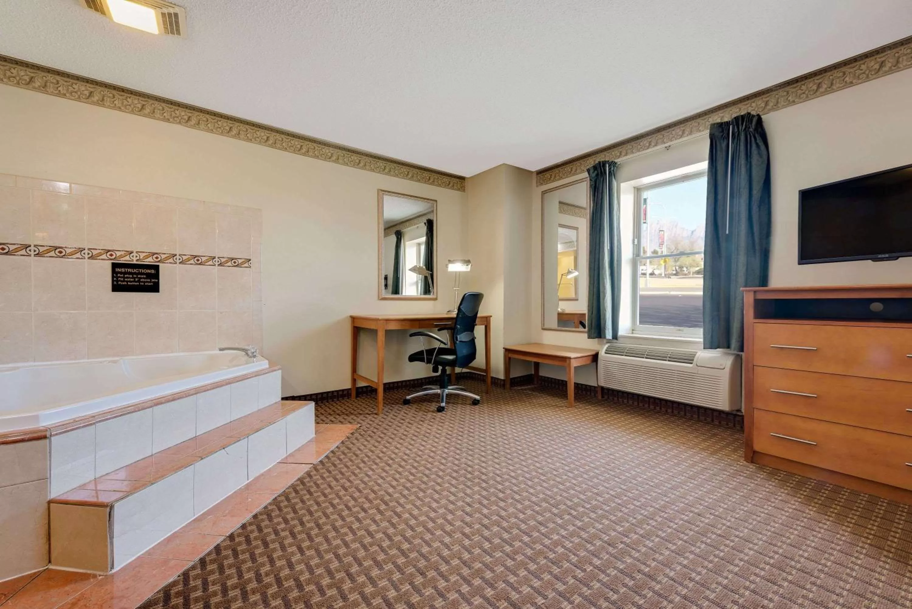 Photo of the whole room in Super 8 by Wyndham Allentown