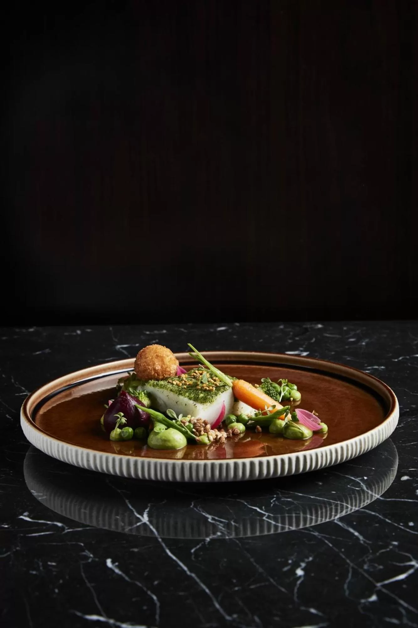 Food close-up in Grand Hotel Kempinski Riga