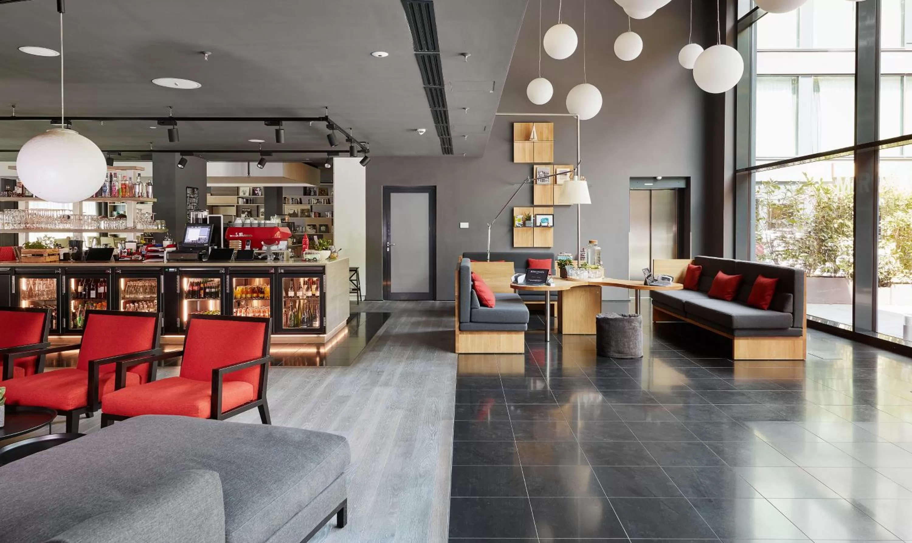 Lobby or reception in Living Hotel Frankfurt