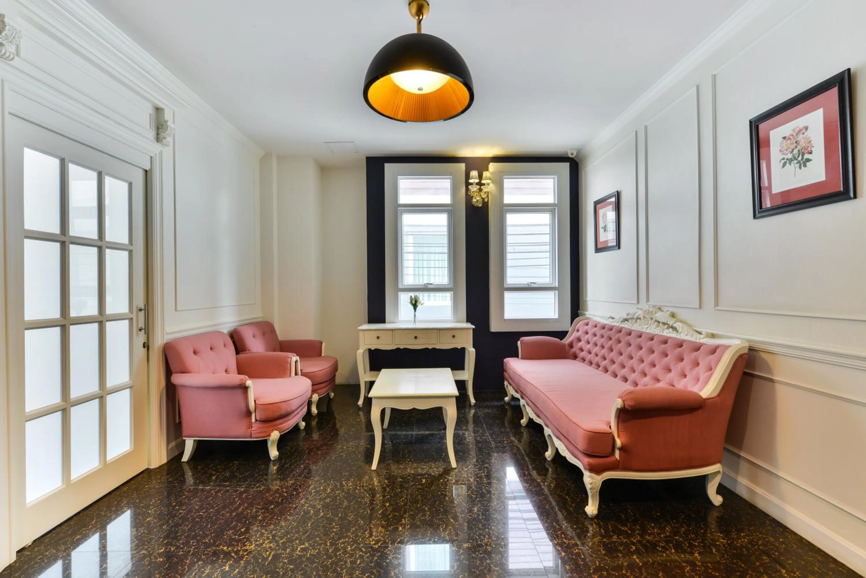 Lobby or reception in The River Scene