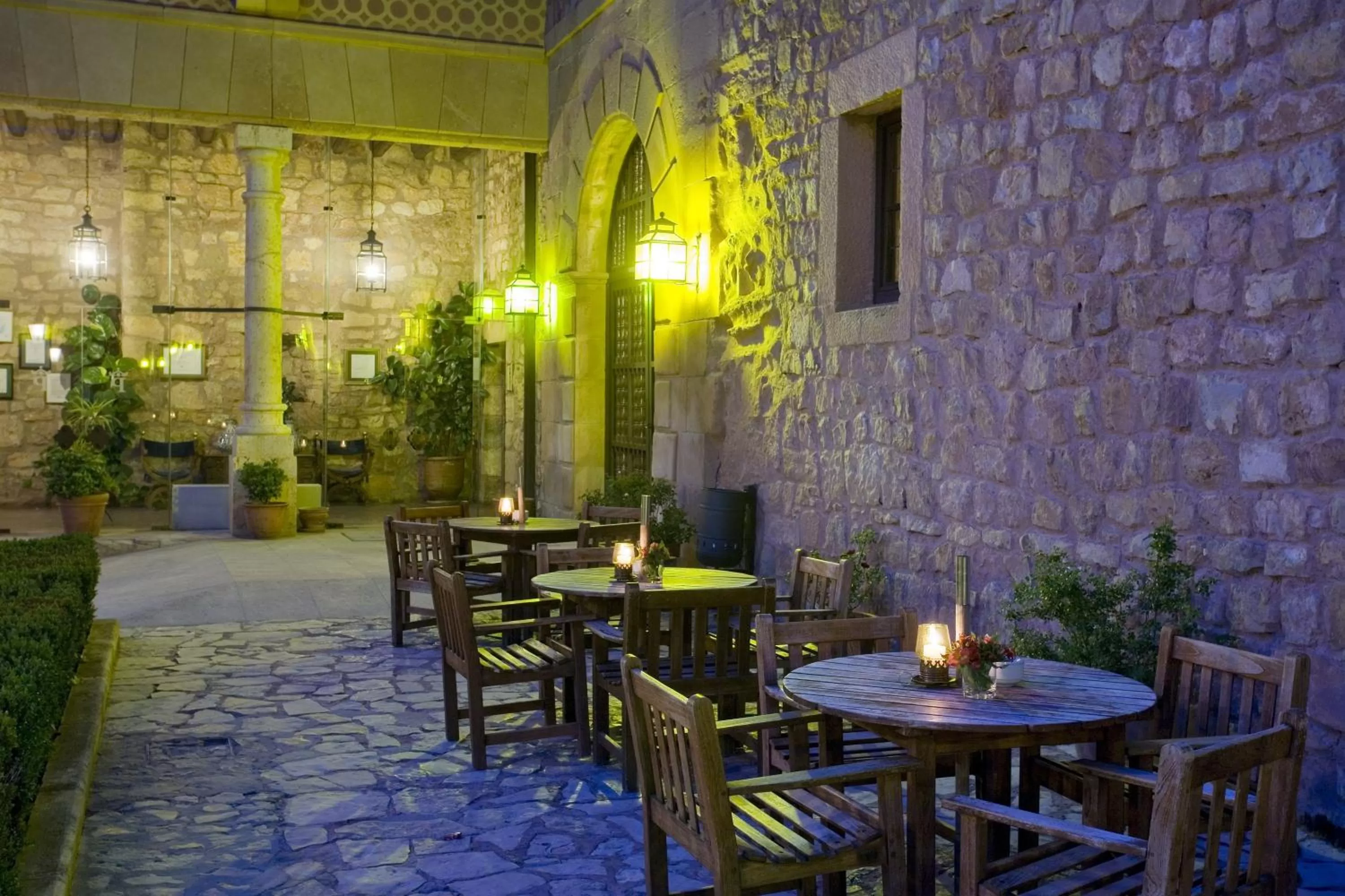 Garden in Parador de Siguenza