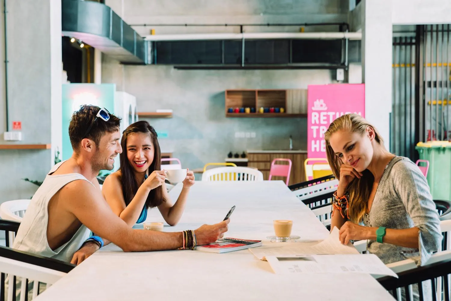 People in Cara Cara Inn