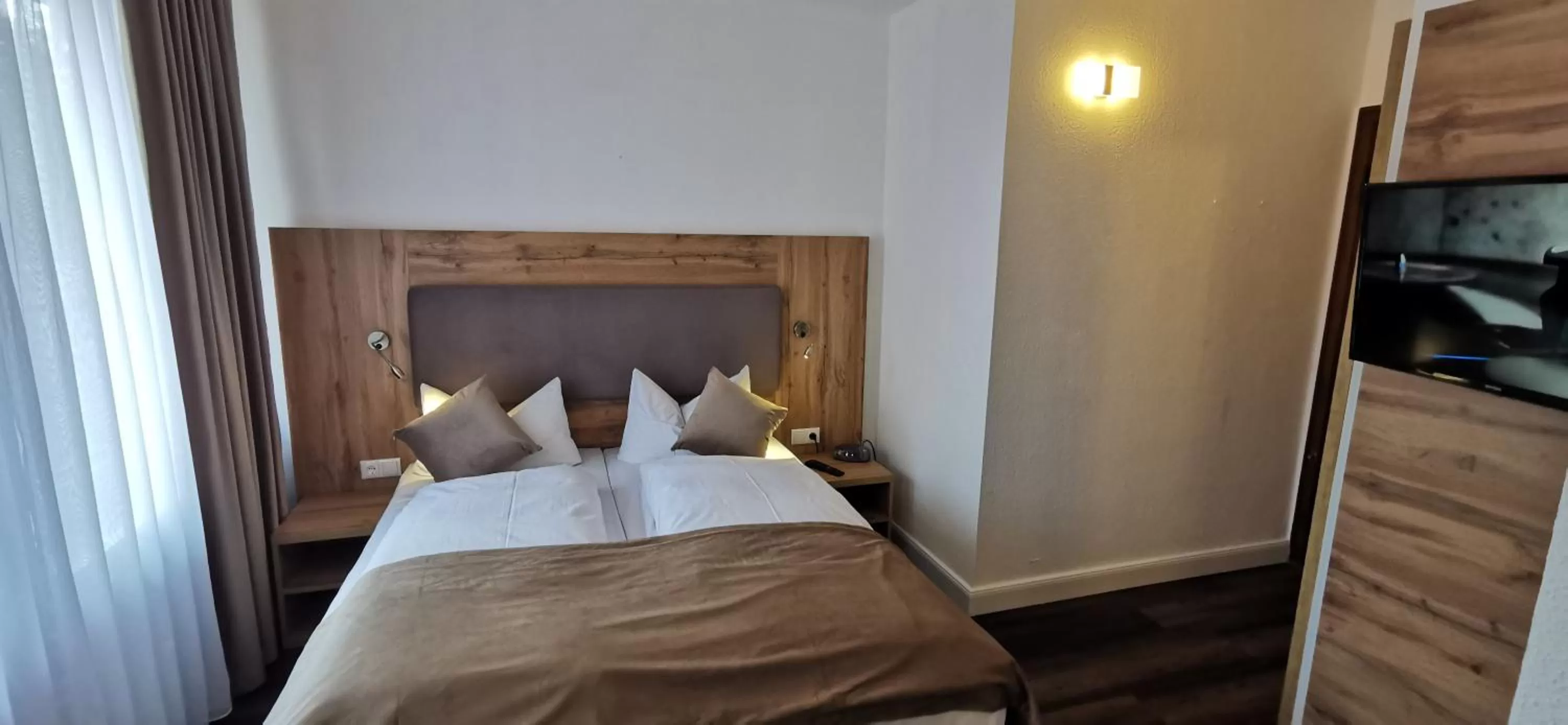 Bed in Heidehotel Soltauer Hof