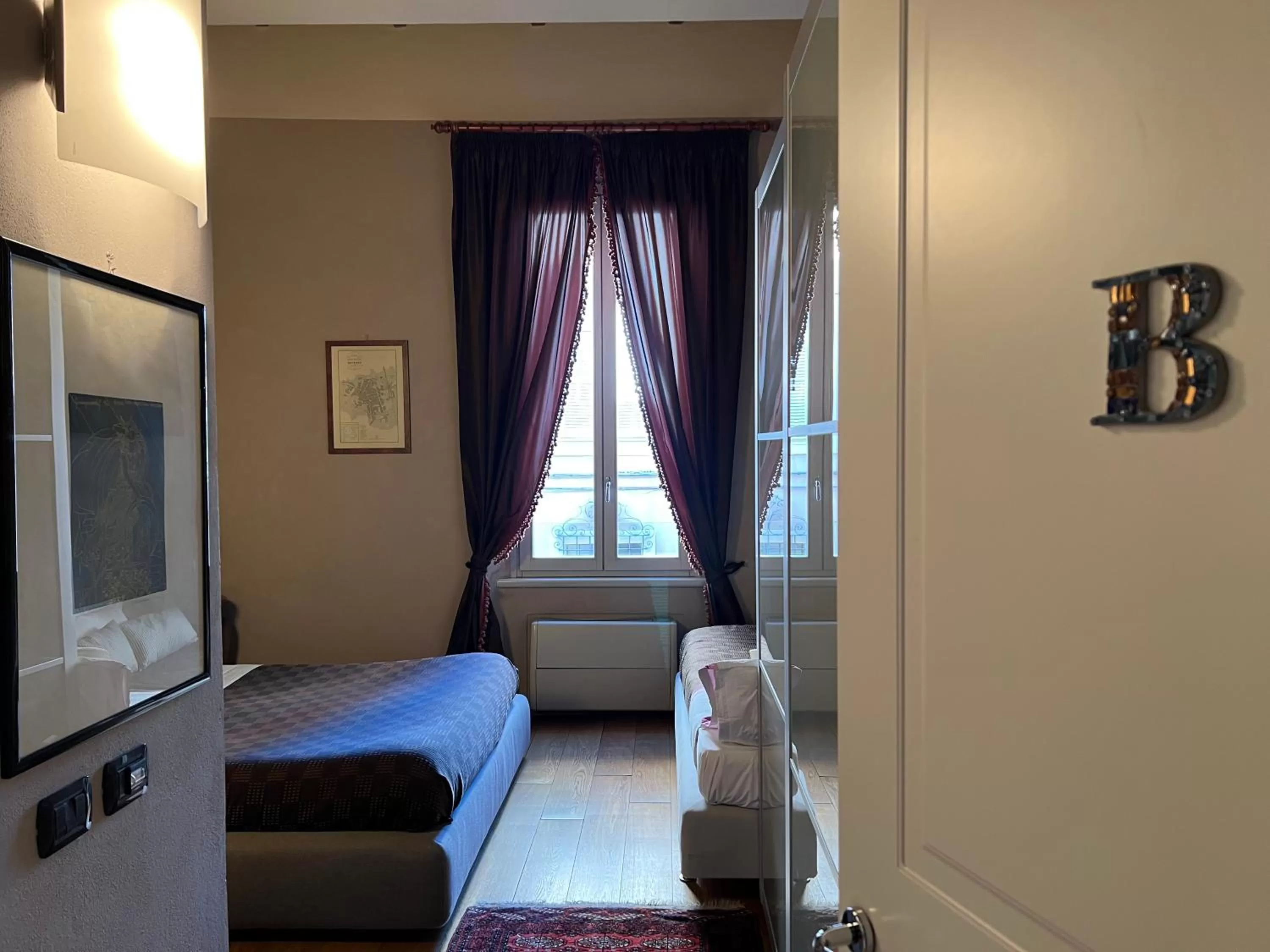 Bed in A Casa Di Paola Suite