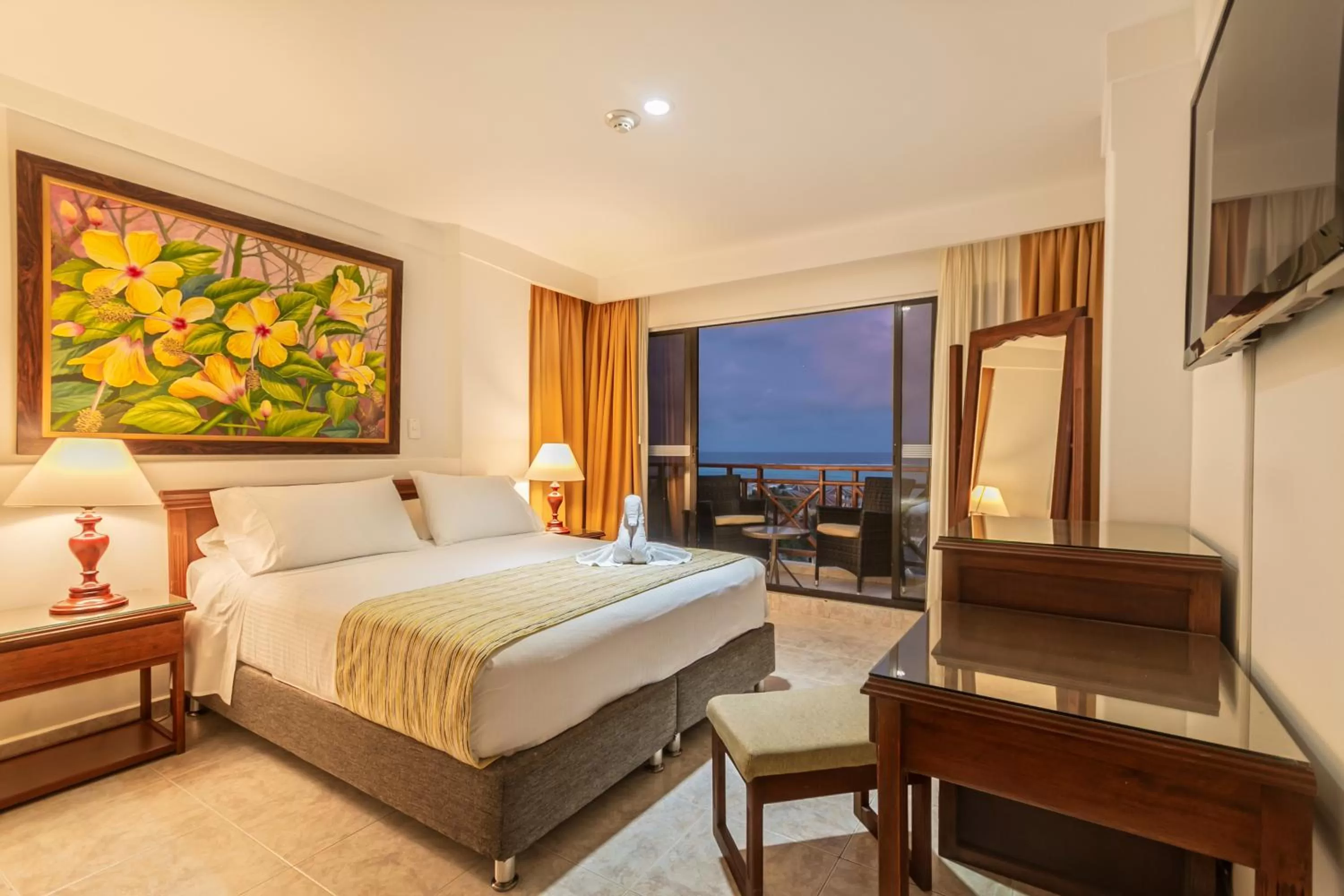 Bed in Hotel Arena Blanca by Dorado