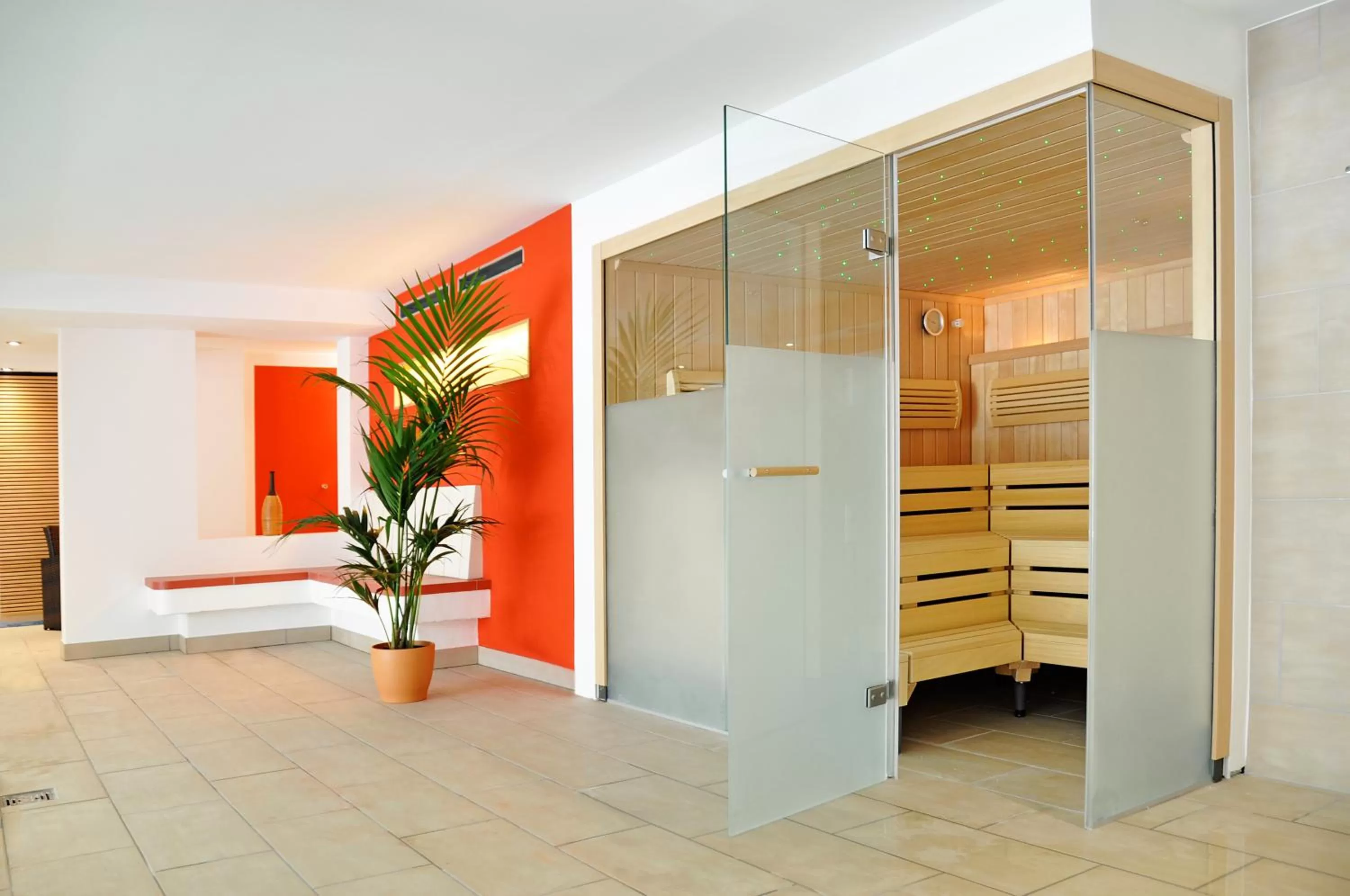 Sauna in Gartenhotel Feldeck