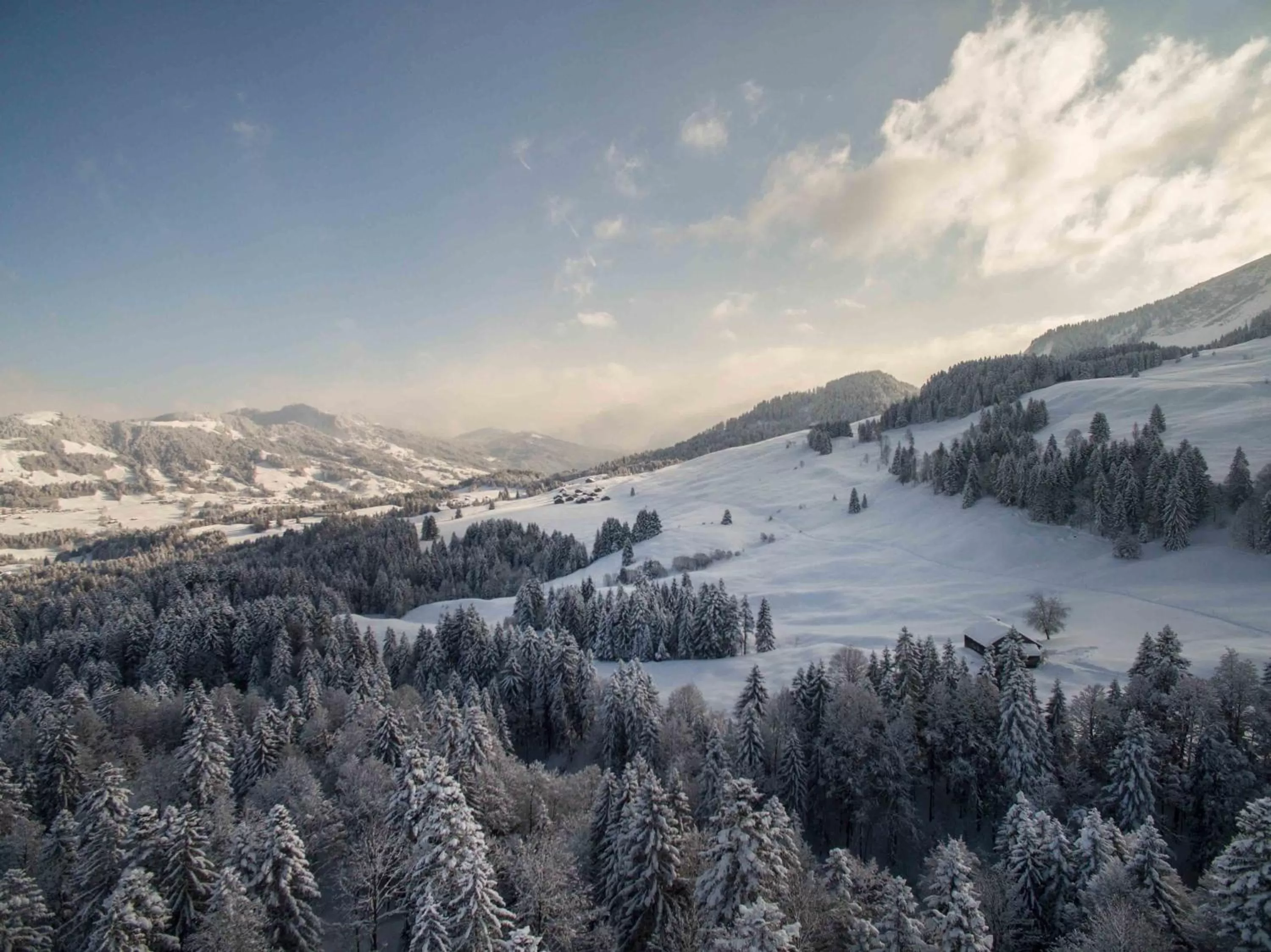 Natural landscape in St Hubertus BnB