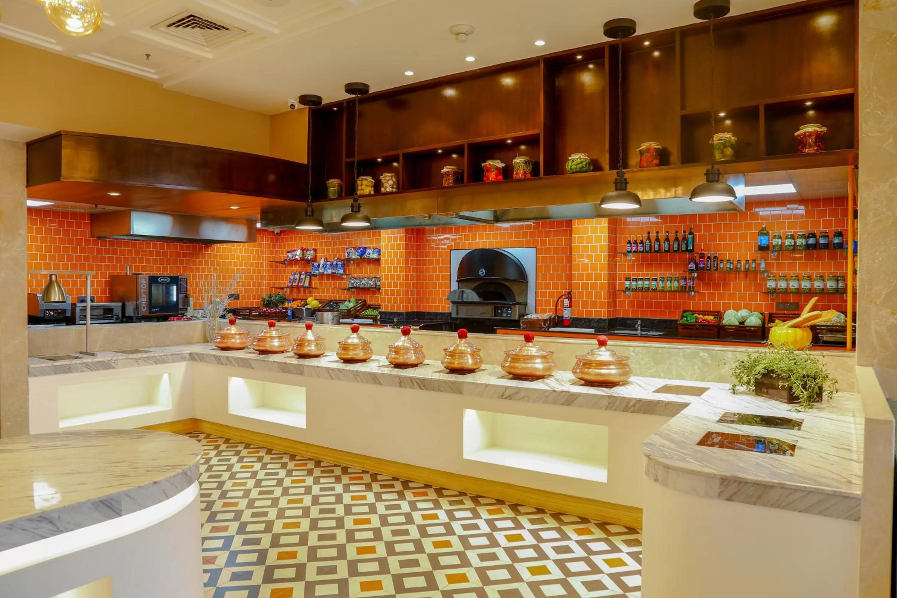 Restaurant/places to eat in The Everest Hotel