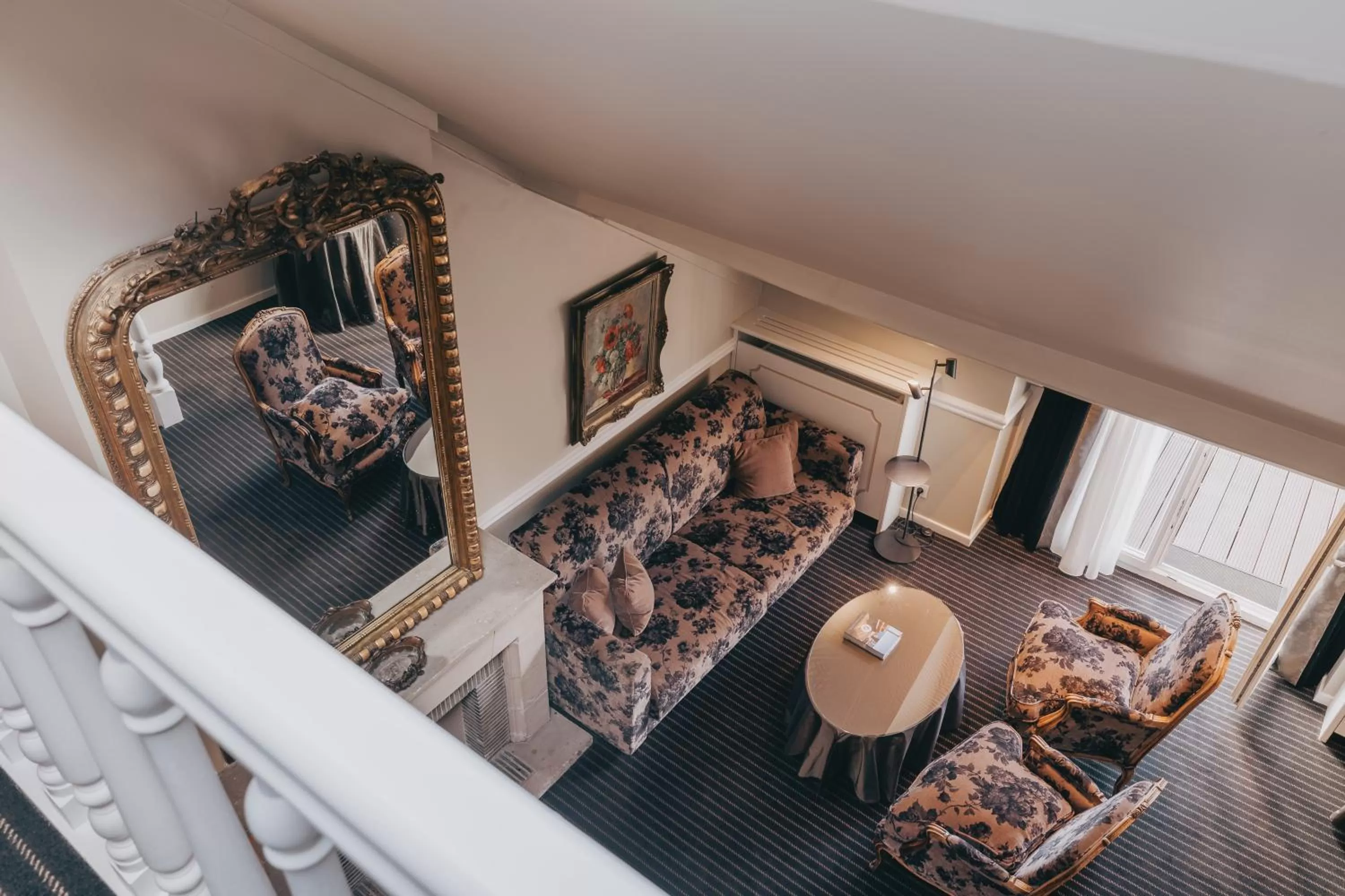 Living room in Hotel Manos Premier