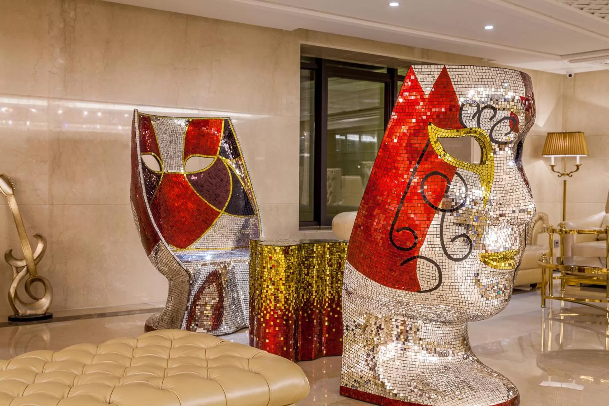 Lobby or reception, Bathroom in Harir Palace Hotel