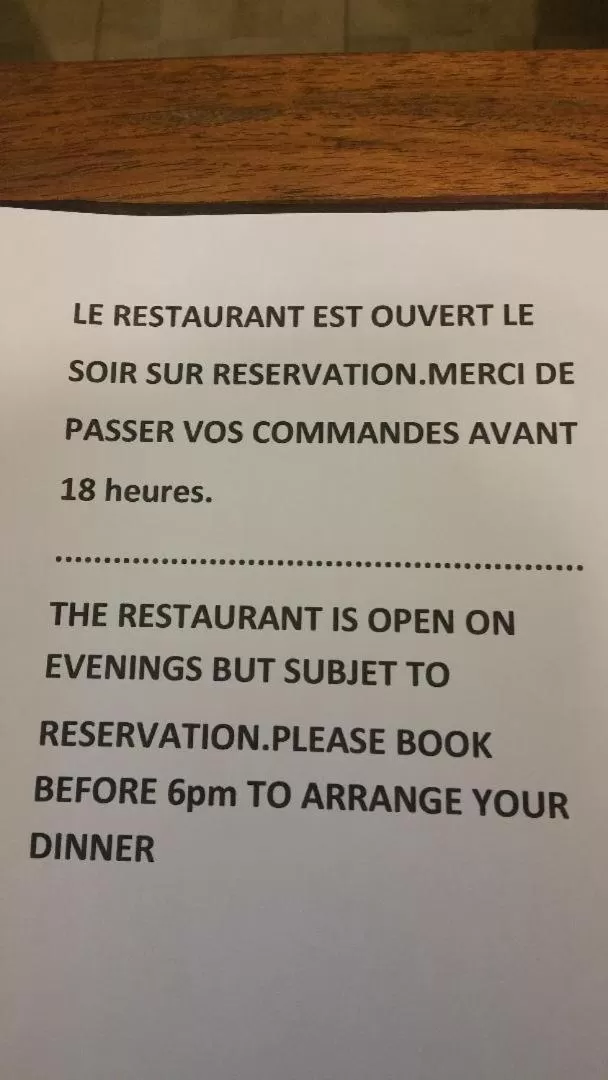 Boblin la Mer hotel restaurant plage