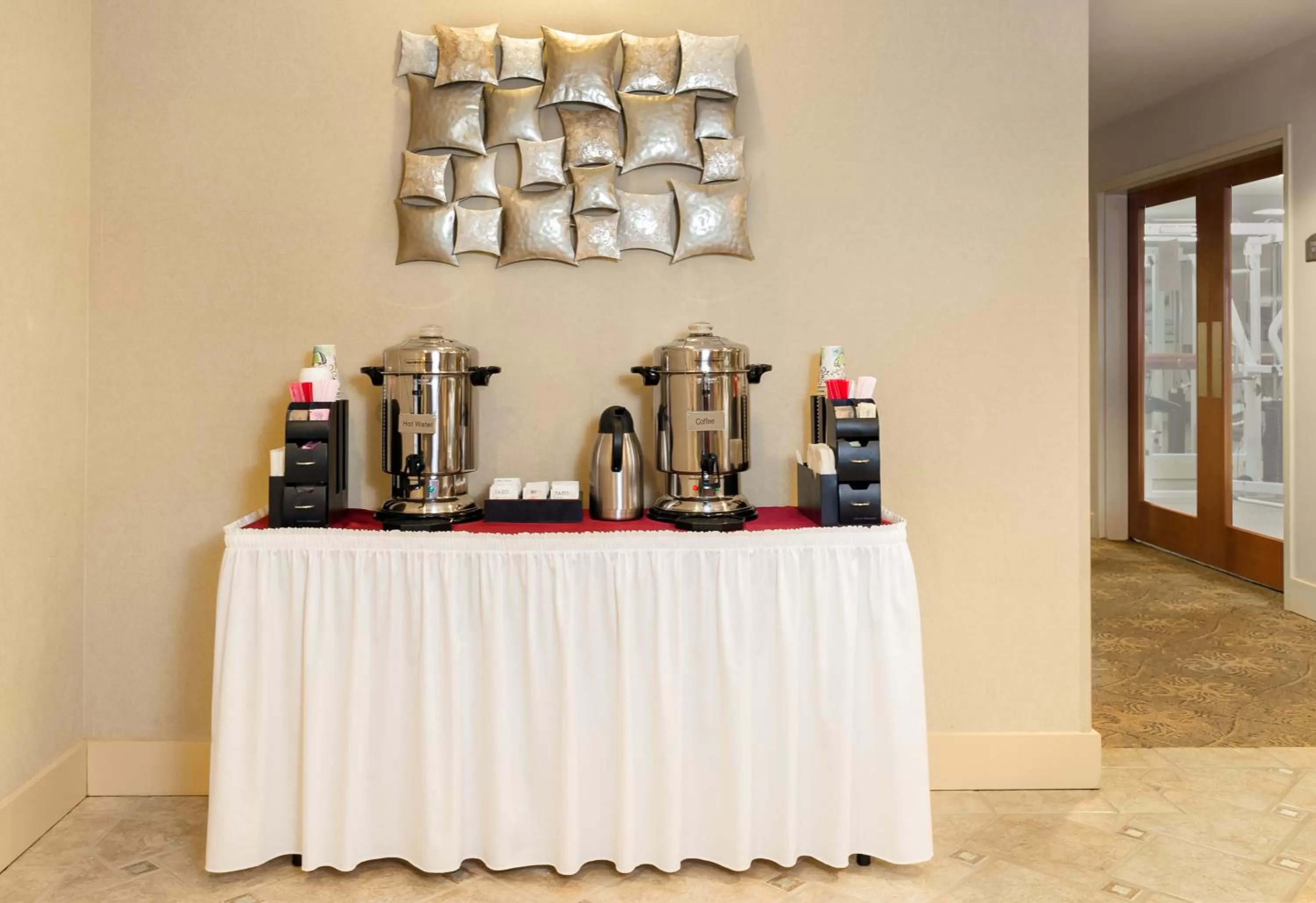 Lobby or reception in The Mediterranean Inn