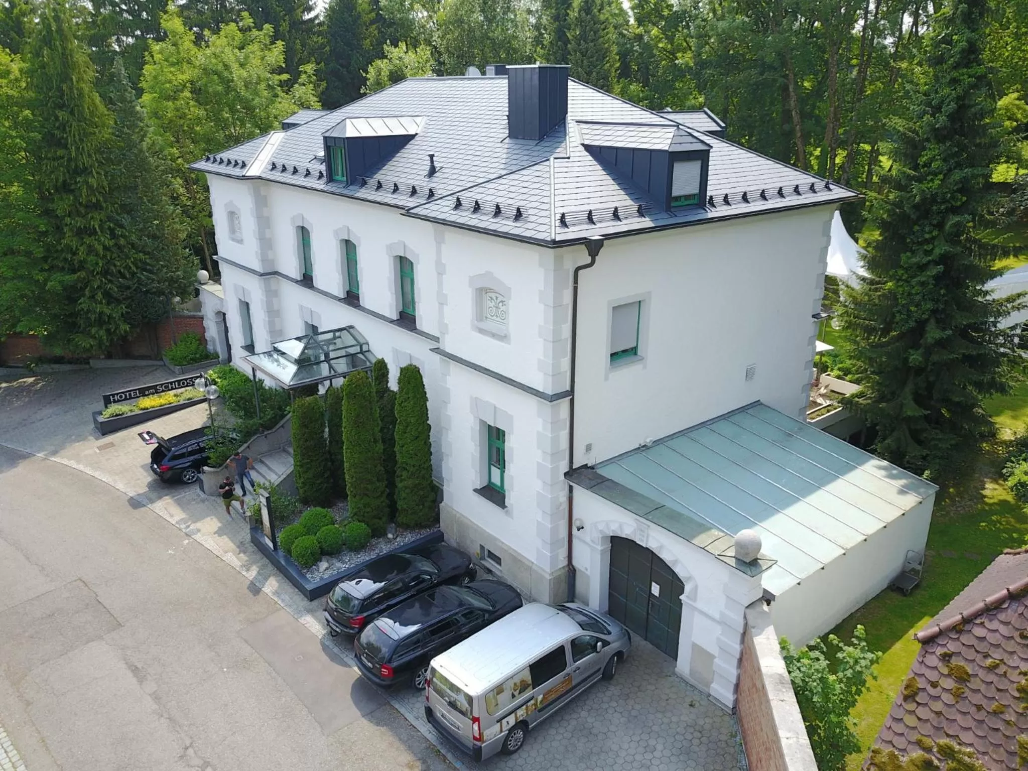 Bird's eye view in Hotel am Schloss