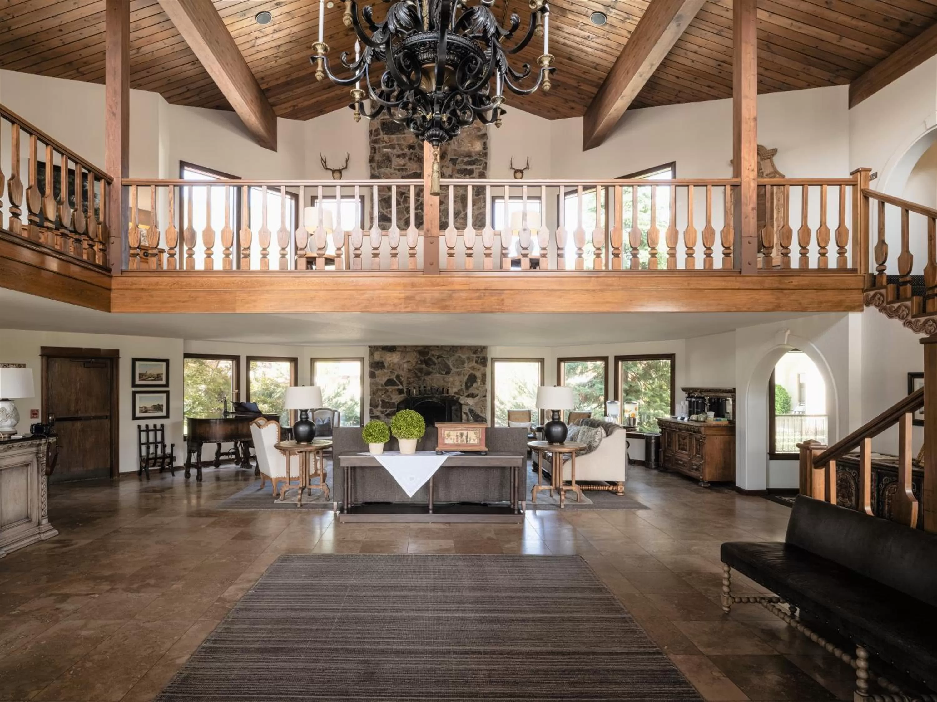 Lobby or reception in Enzian Inn