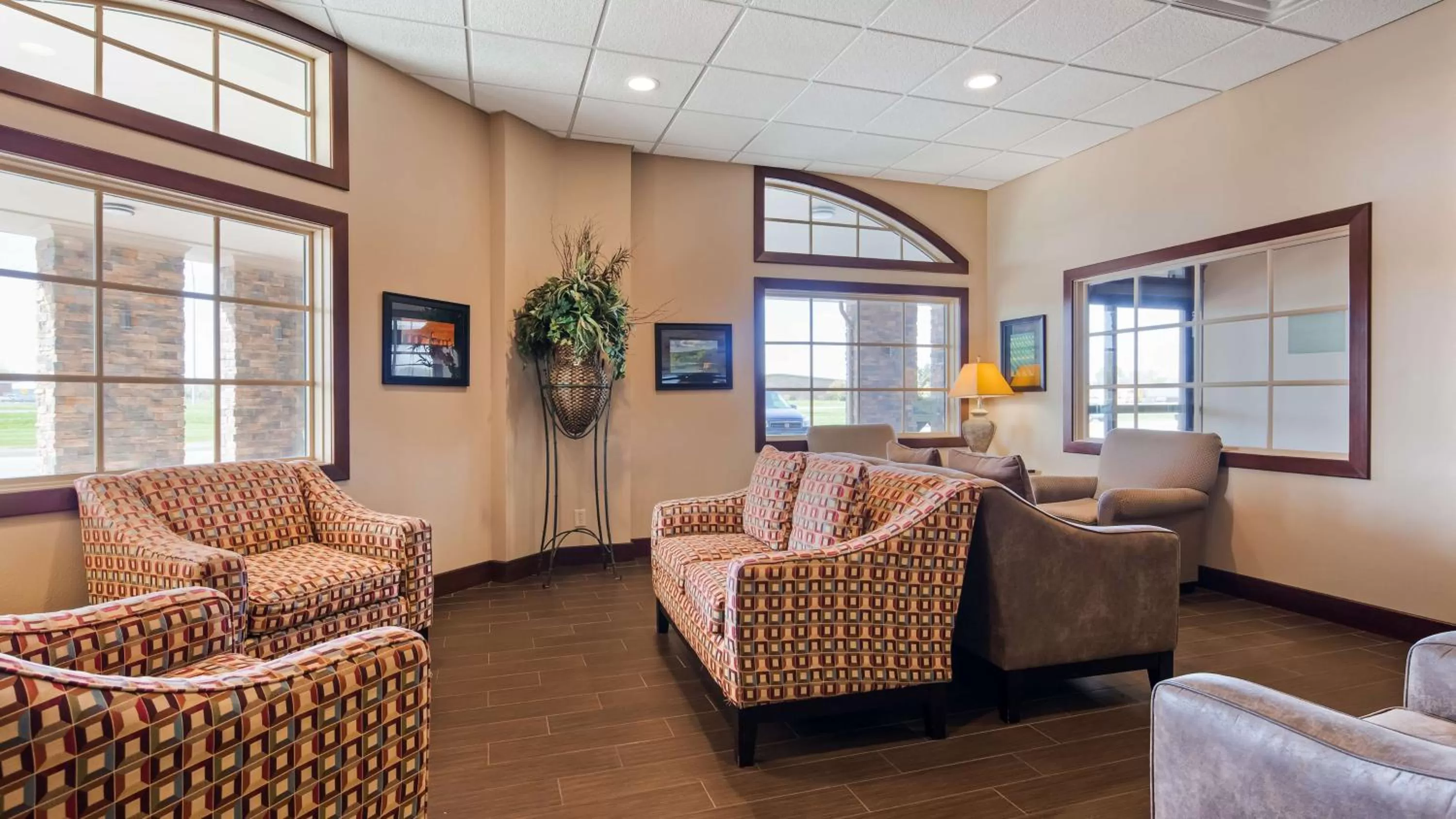 Lobby or reception in Crossroads Hotel & Event Center