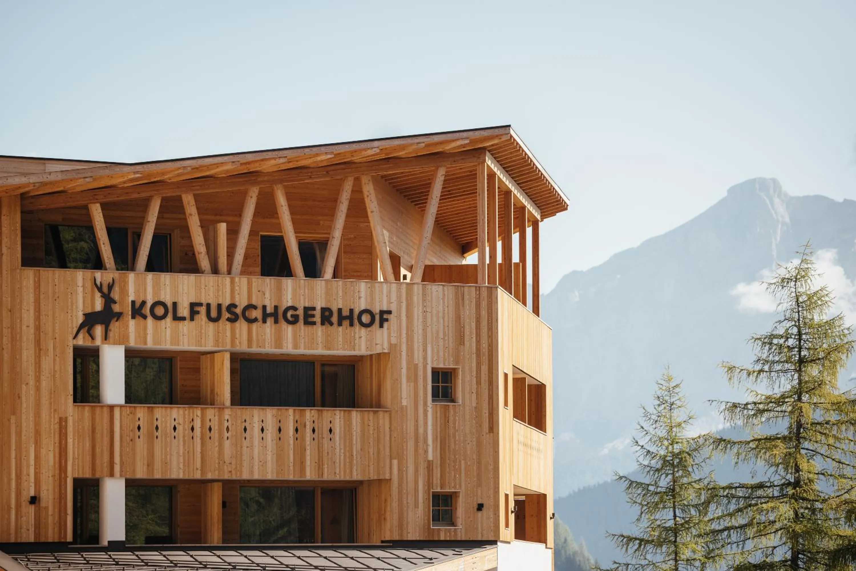 Property building in Kolfuschgerhof Mountain Resort