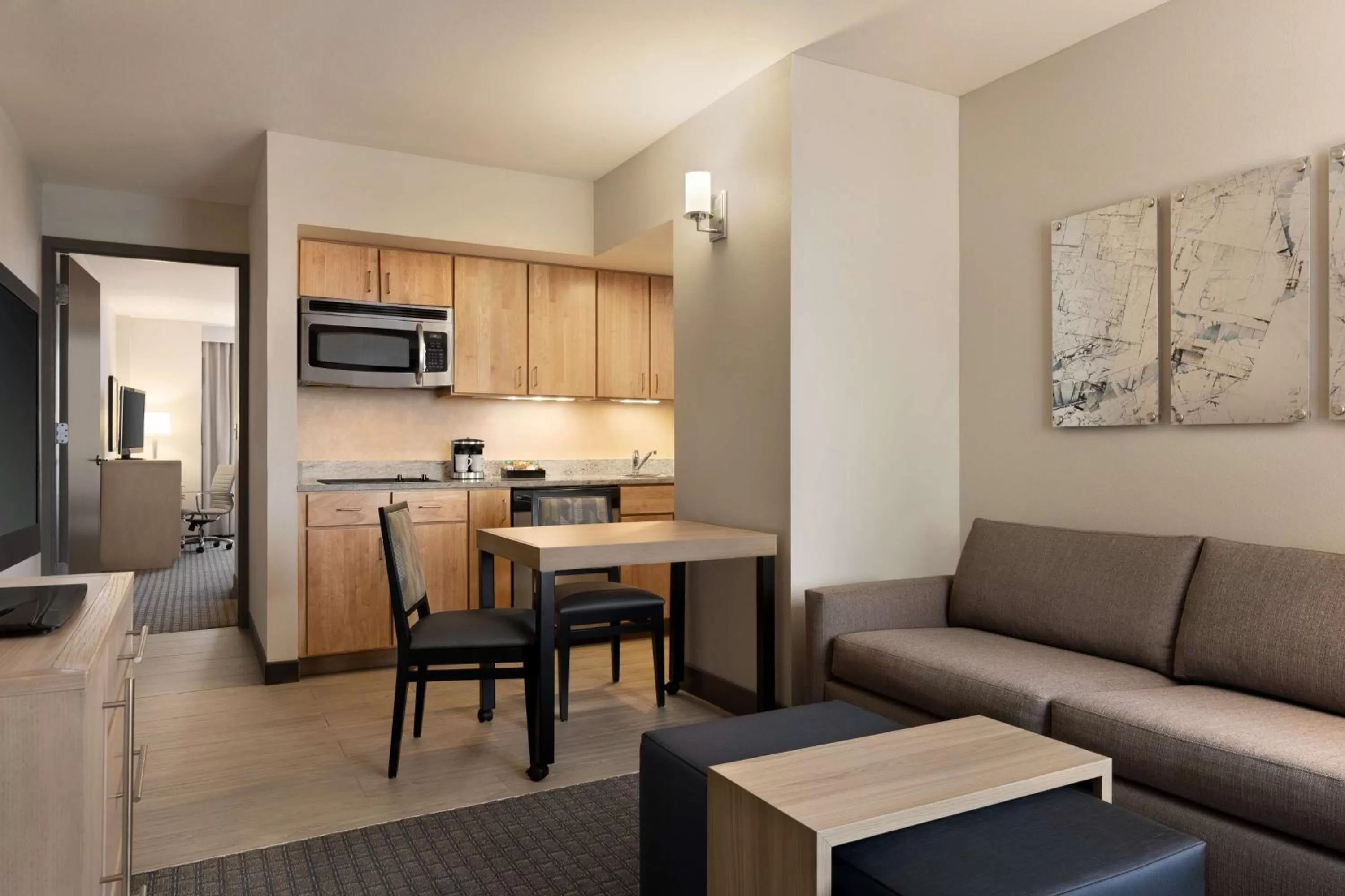 Kitchen or kitchenette in Homewood Suites University City Philadelphia