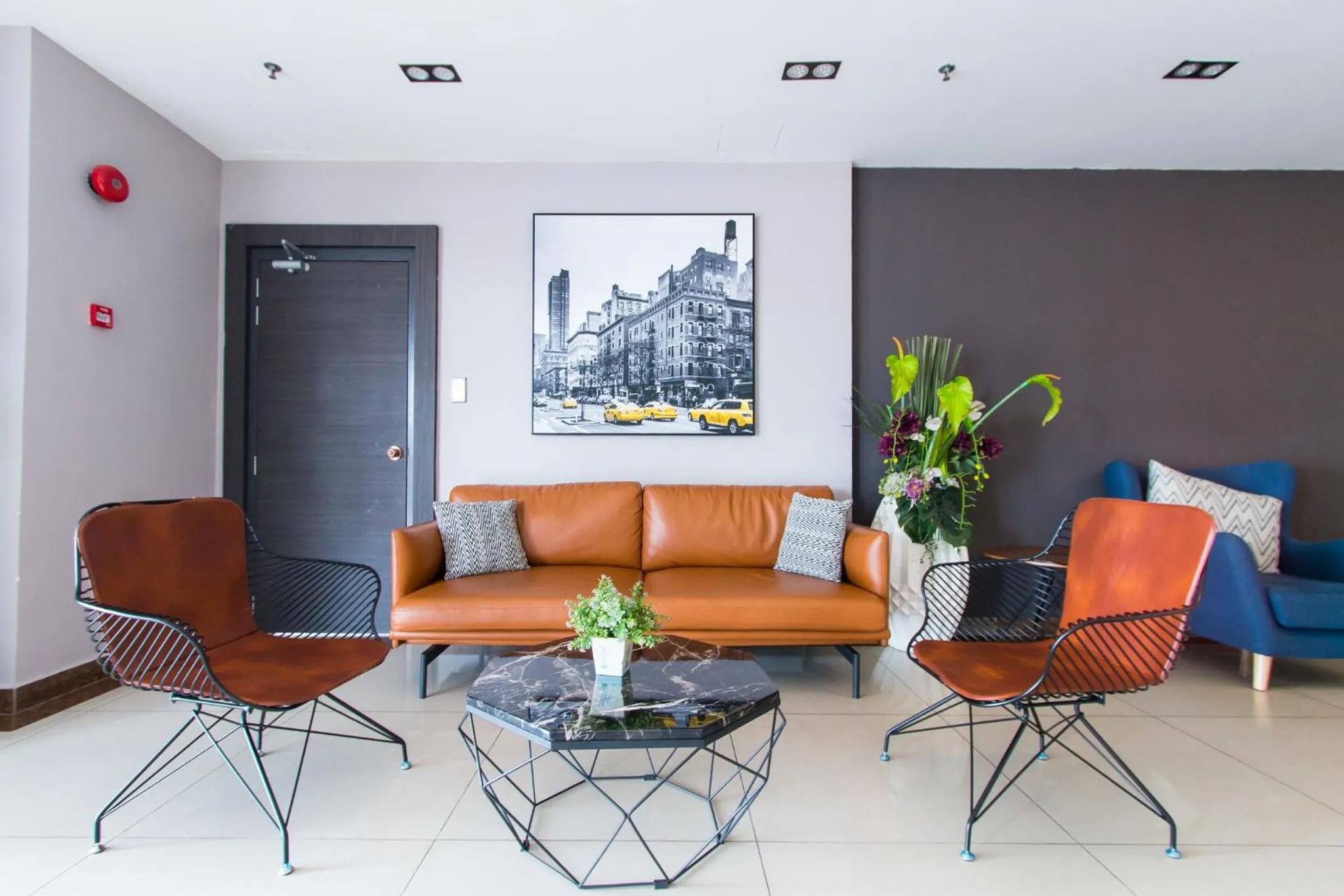 Seating area in Hotel 99 Bandar Puteri Puchong