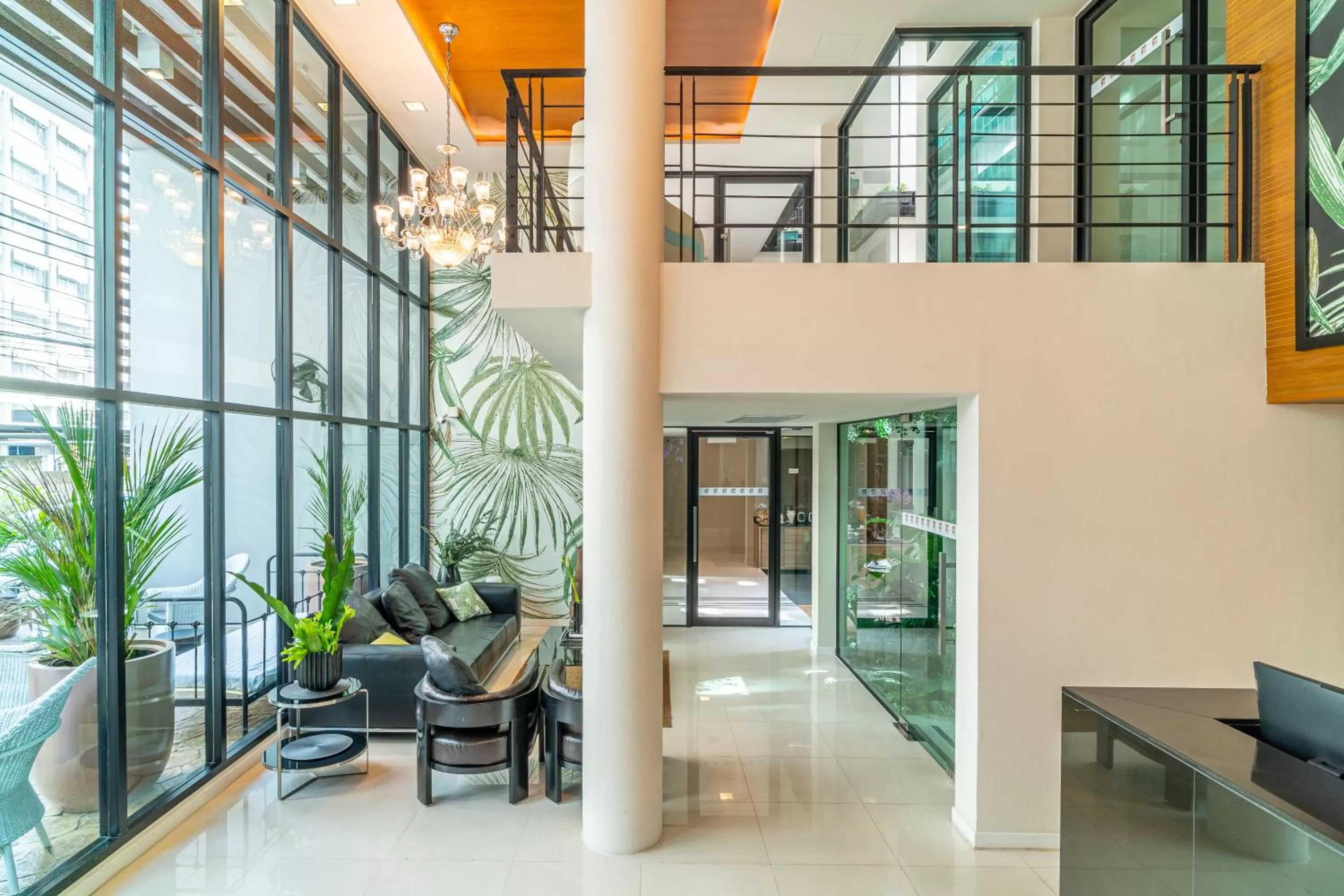 Lobby or reception in Amber Boutique Silom