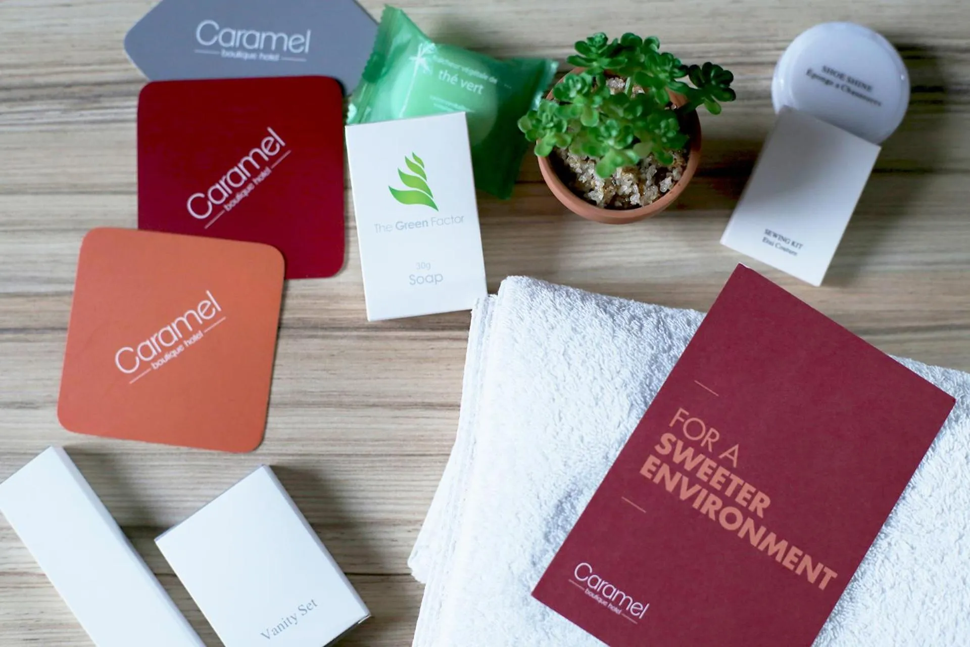 Decorative detail in Caramel Boutique Hotel