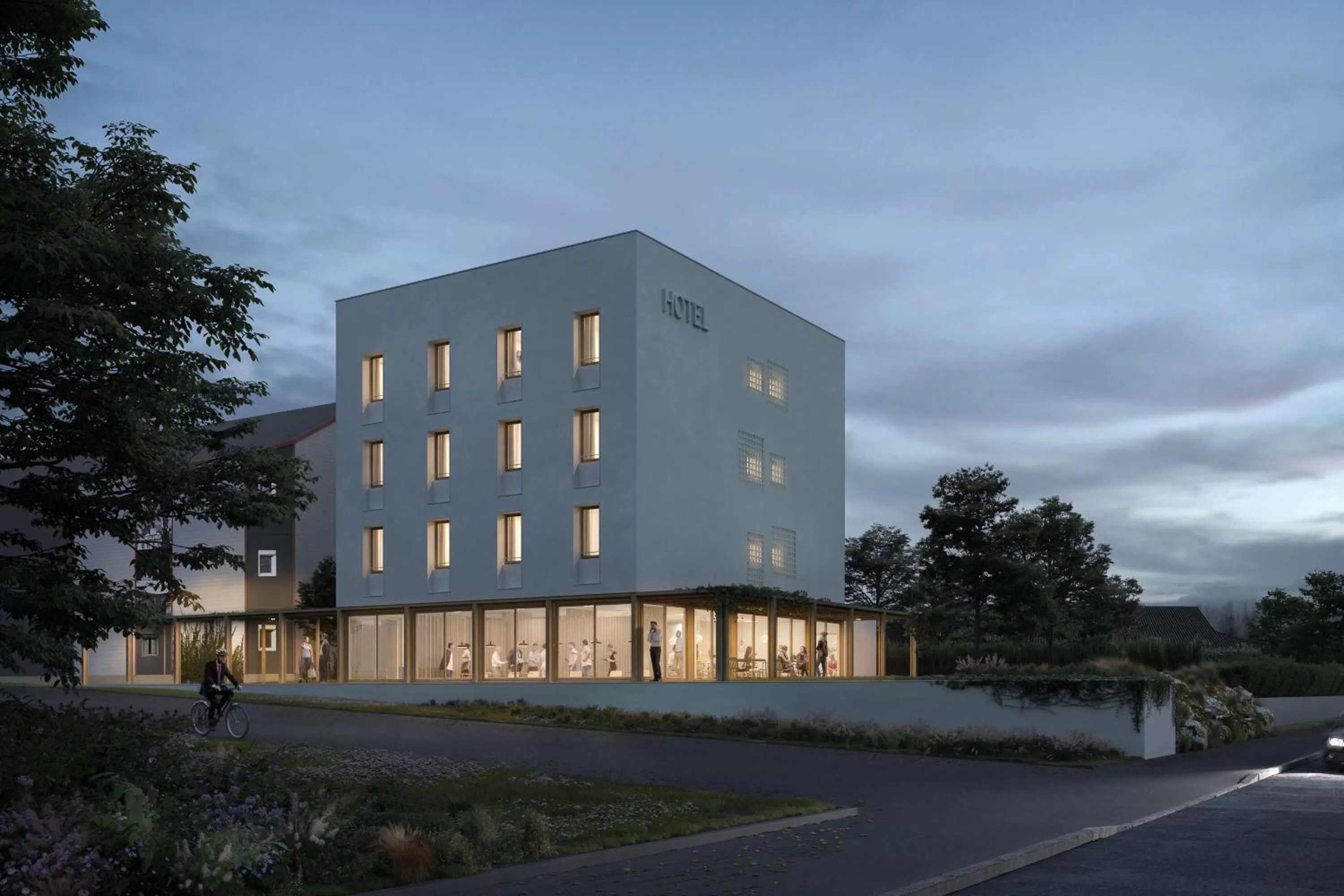 Property building in Théo Hôtel Limoges, The Originals City