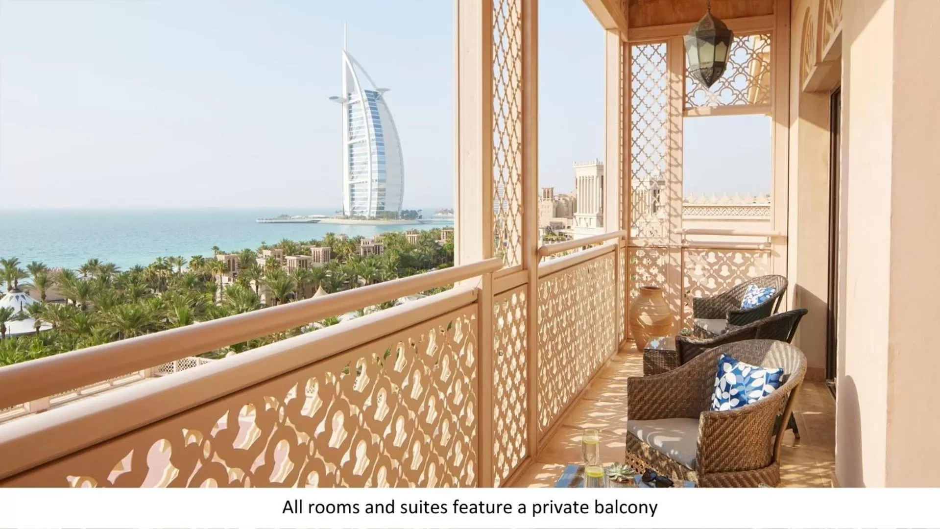 Balcony/Terrace in Jumeirah Al Qasr Dubai