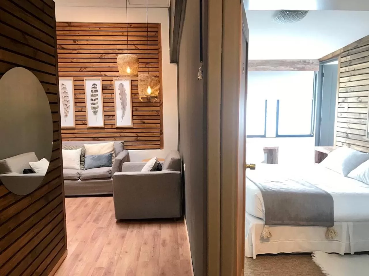 Communal lounge/ TV room in Etnico Bío Bío Hotel