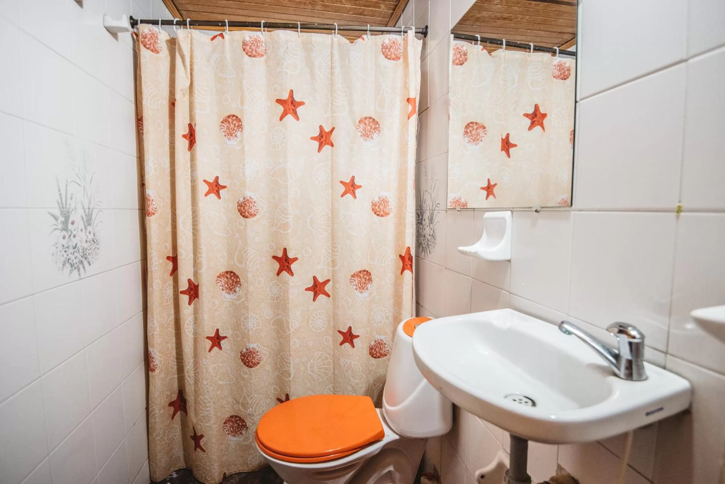Bathroom in The Rock House Eco