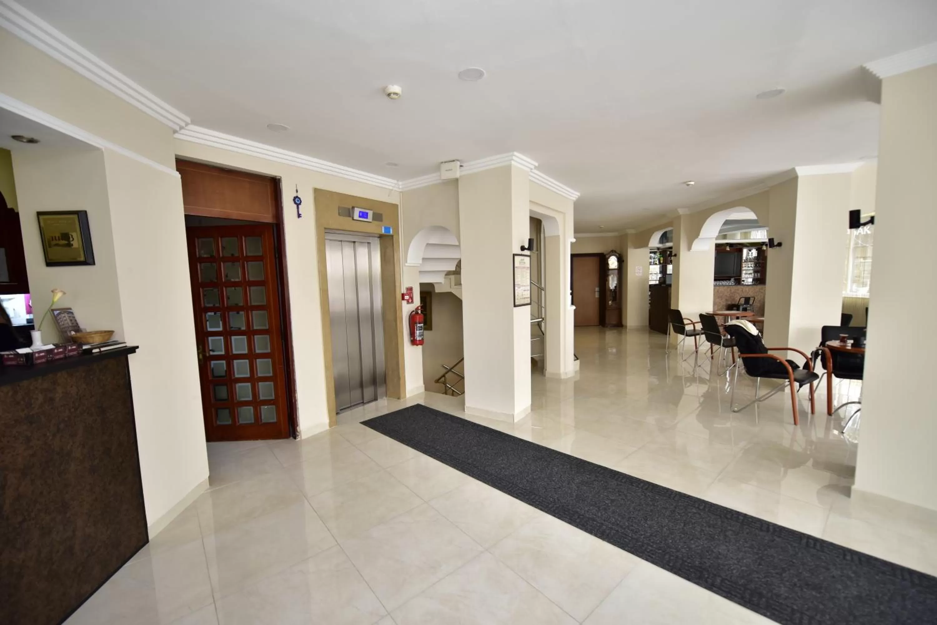 Lobby or reception in Hotel Topkapı
