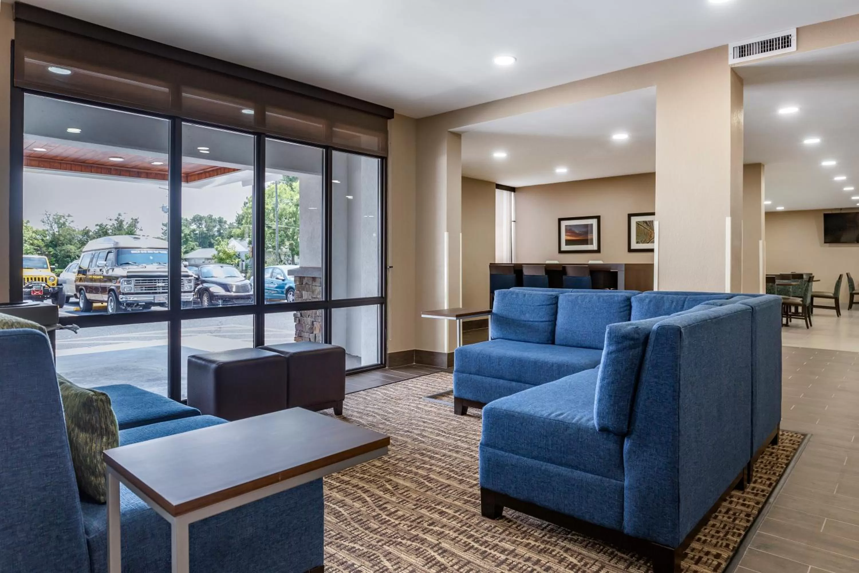 Lobby or reception in Quality Inn & Suites Spring Lake - Fayetteville near Fort Bragg