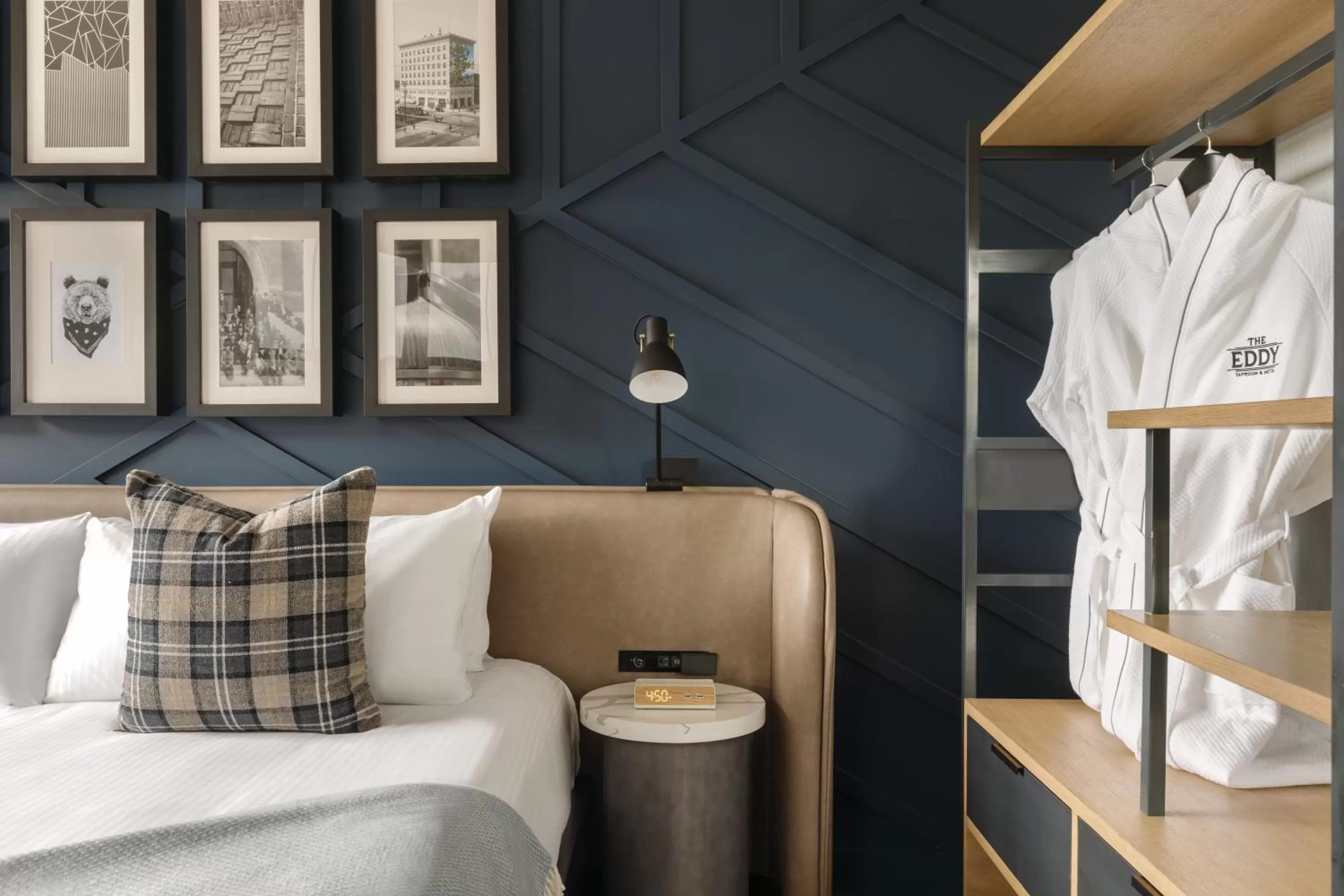 Bedroom, Bed in The Eddy Taproom & Hotel