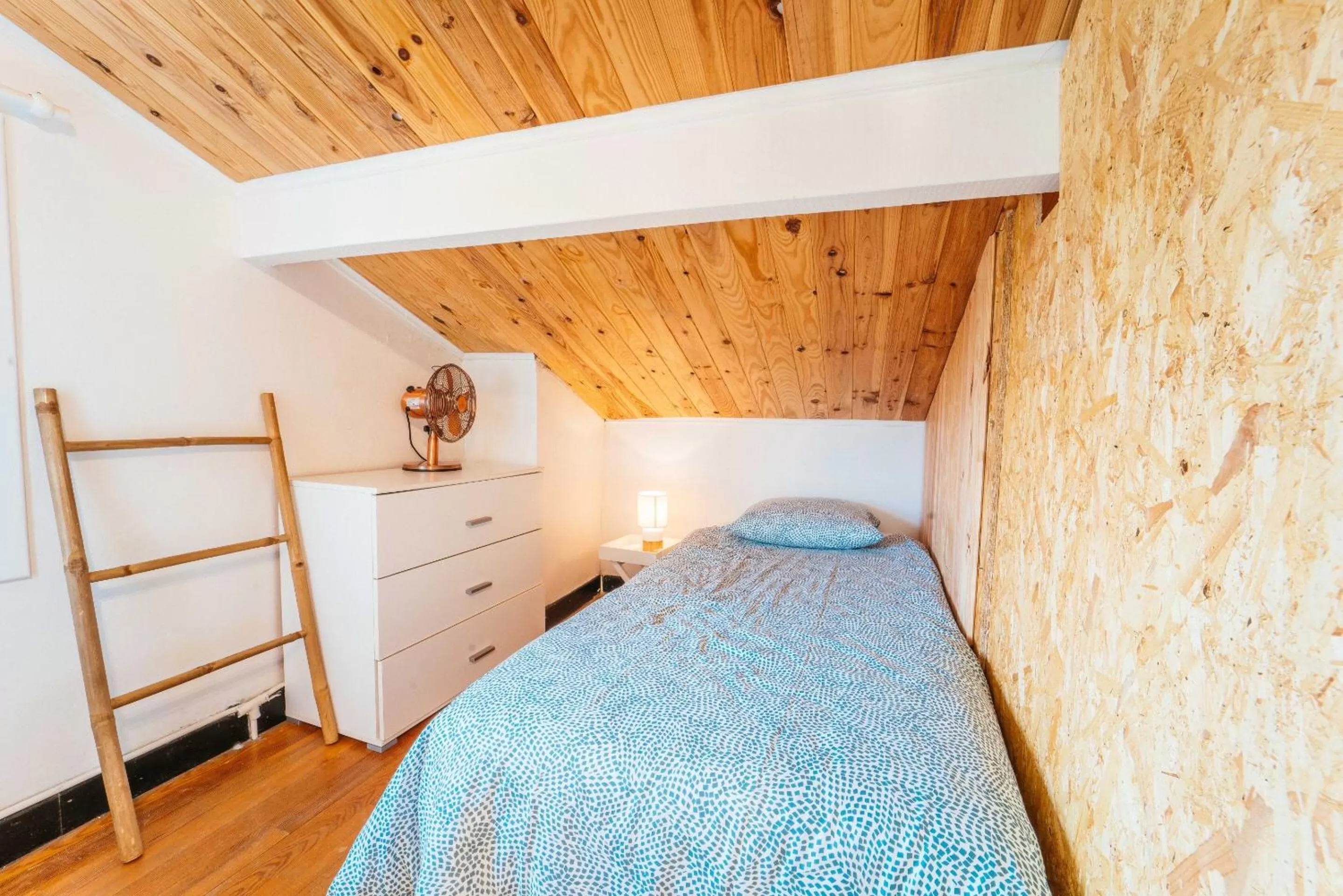 Bedroom, Bed in La Boga Surf House