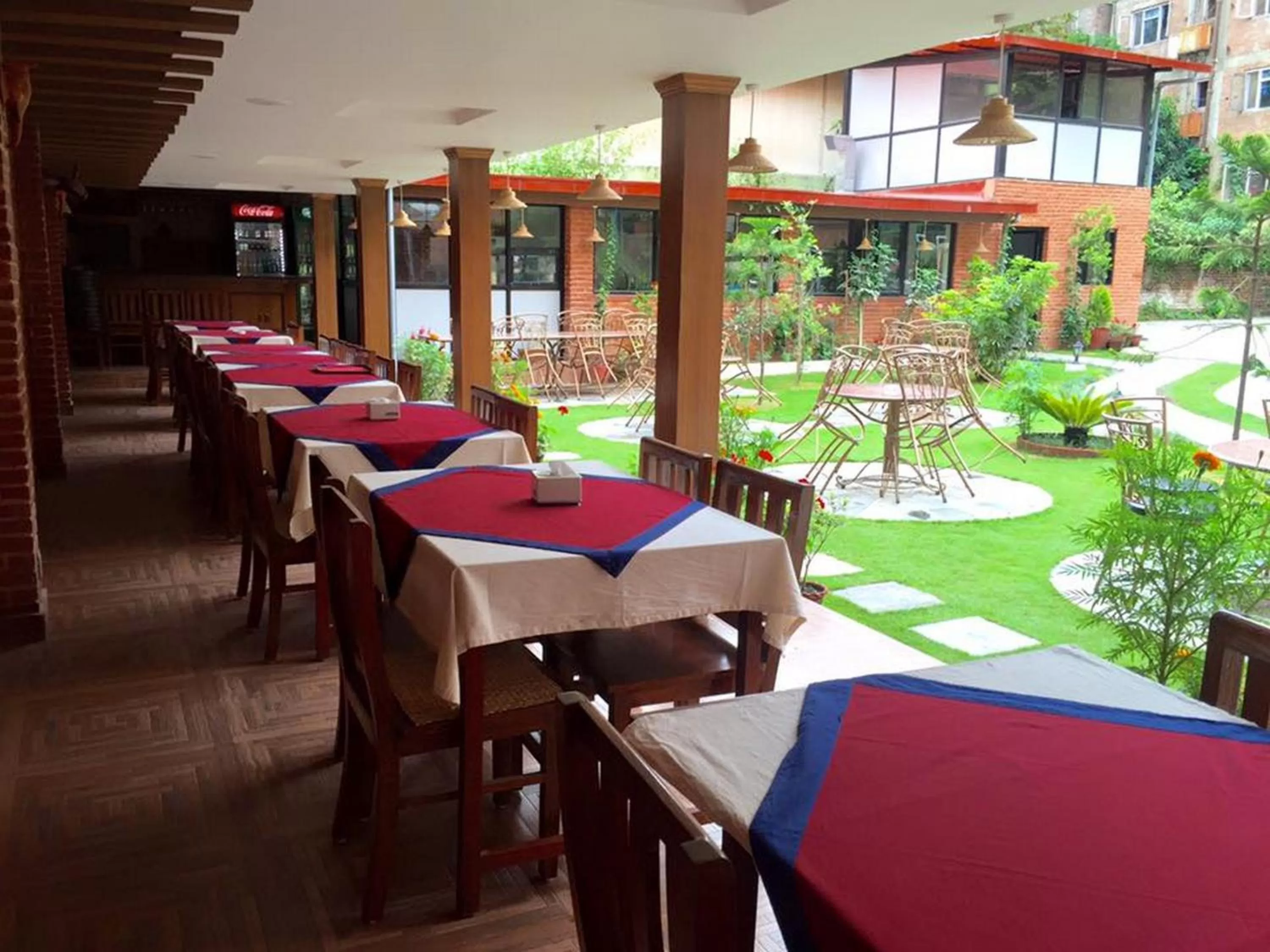 Patio in Apsara Boutique Hotel