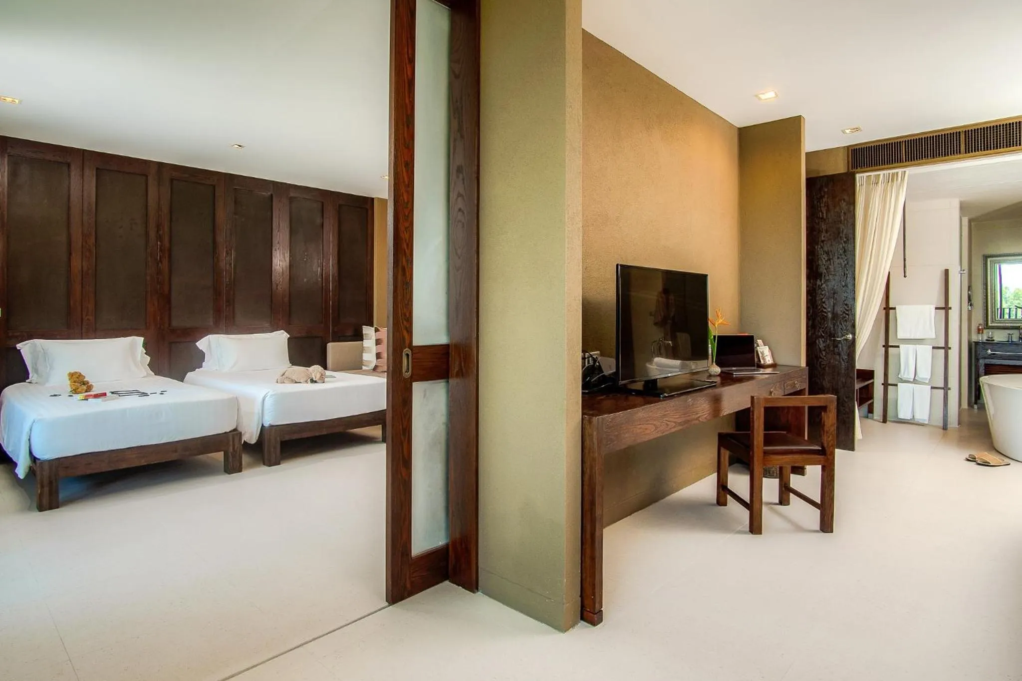 Bedroom, Bed in SUNSURI PHUKET, Nai Harn Beach