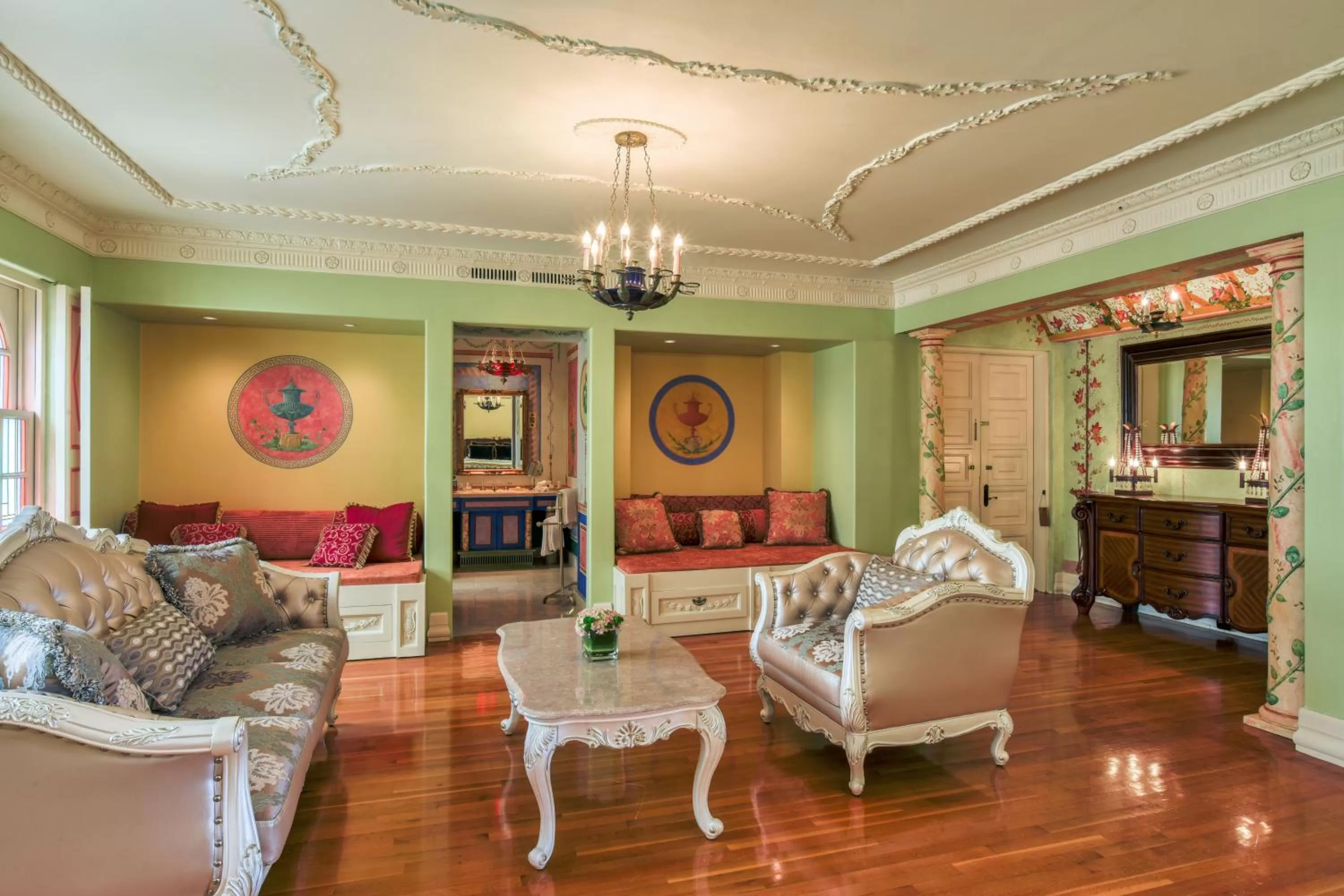 Seating area in The Villa Casa Casuarina