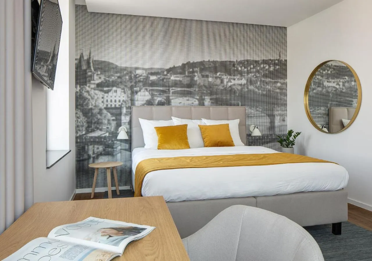 Bed in Mamaison Residence Downtown Prague