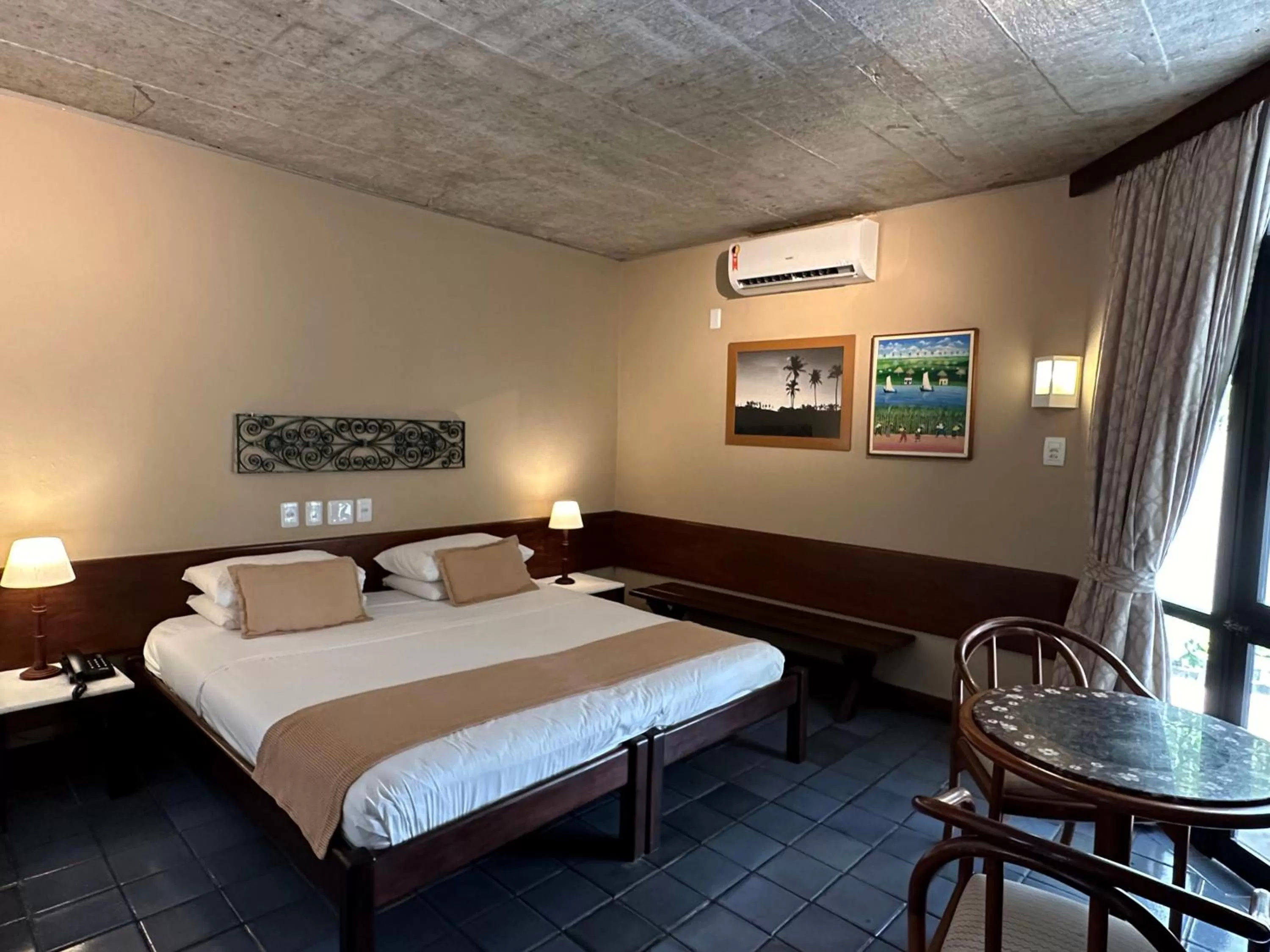 Bed in Hotel Catharina Paraguaçu