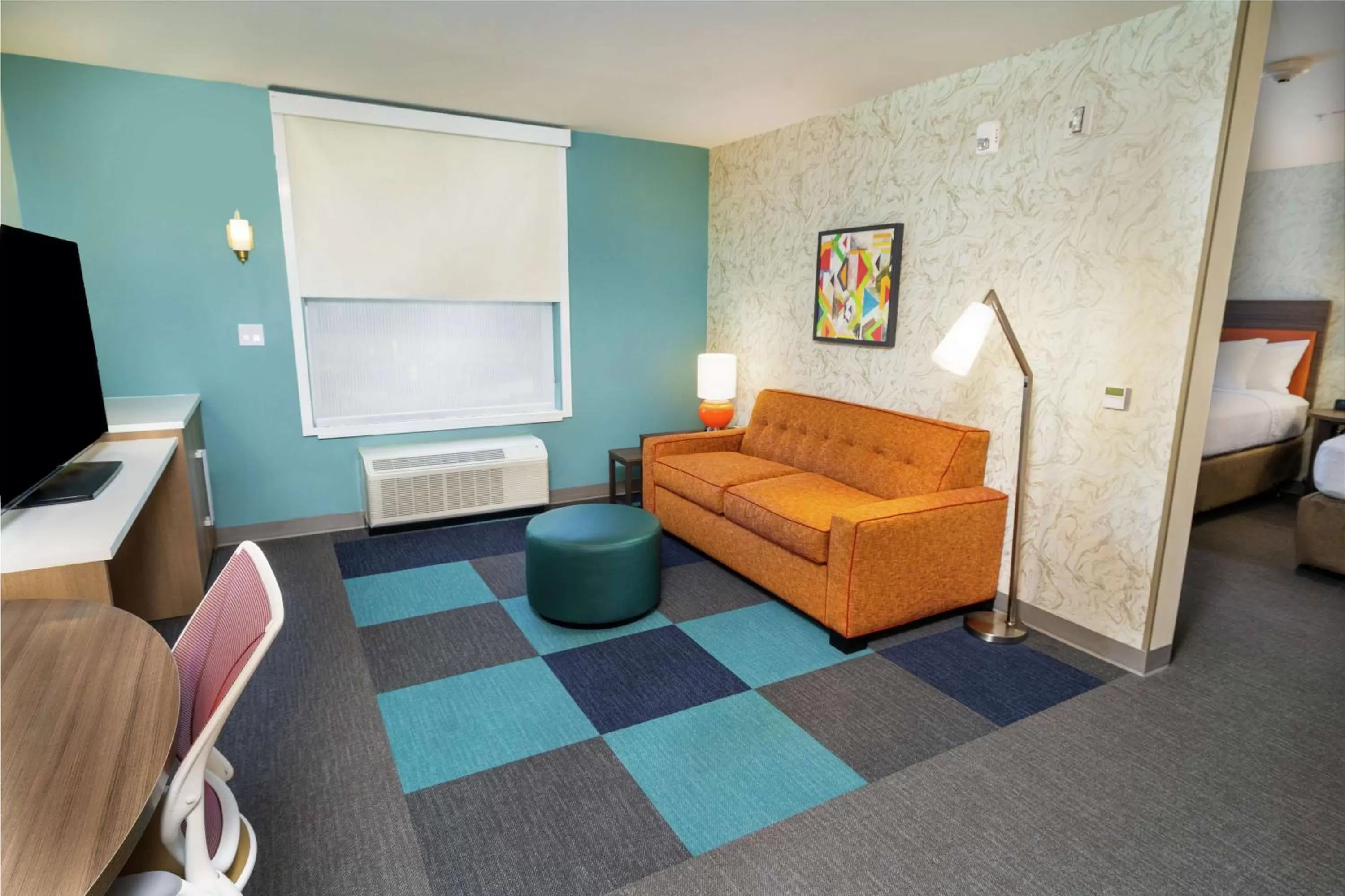 Bedroom in Home2 Suites By Hilton Roseville Sacramento