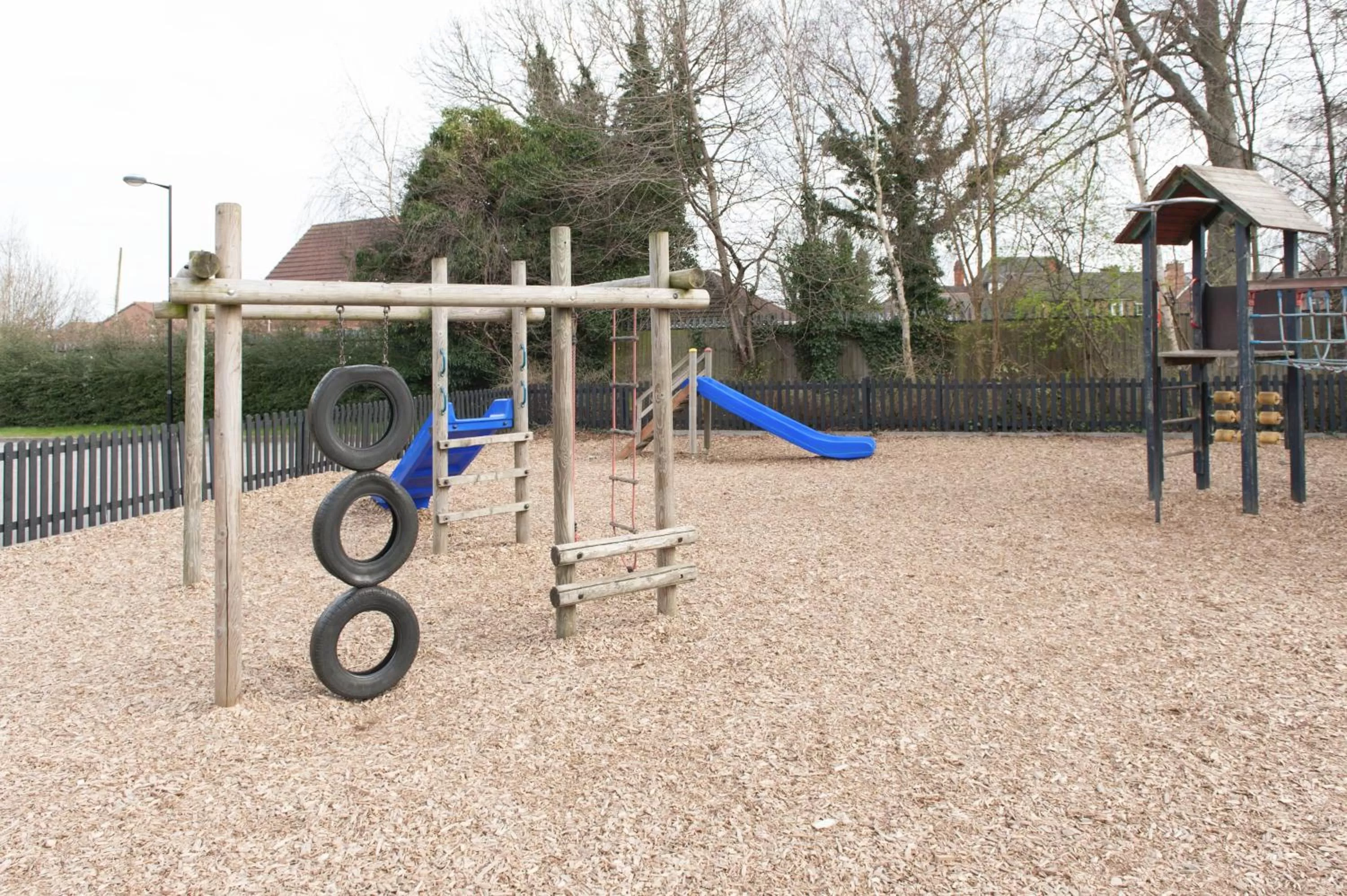 Children play ground in Kings Highway, Derby by Marston's Inns
