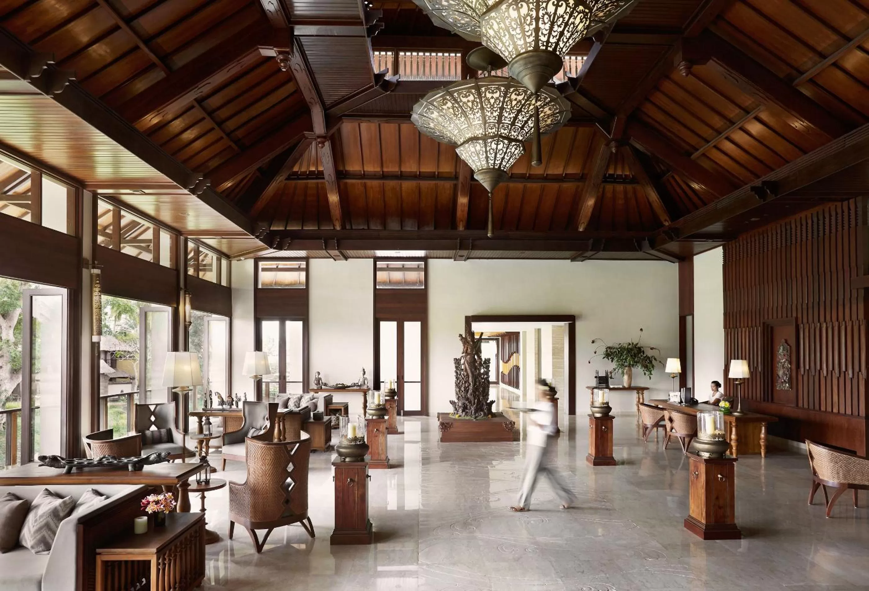 Staff in Kamandalu Ubud